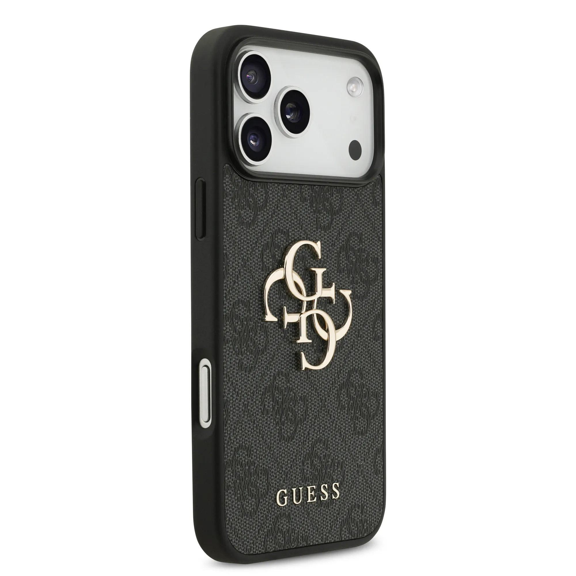 Guess, 4G PU Leather Case with Big 4G & Classic Logo with Wrist Strap, iPhone 17 Pro Max