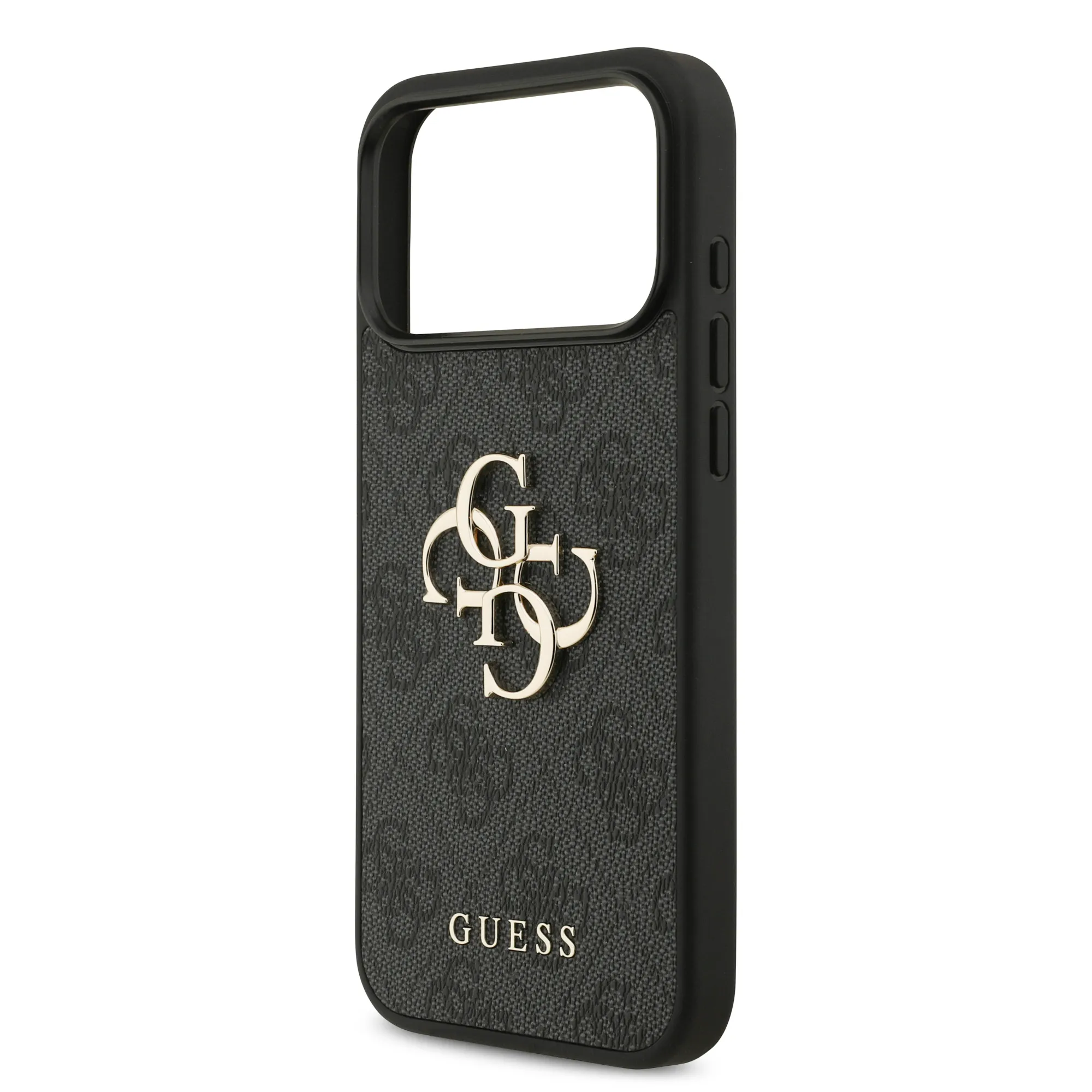 Guess, 4G PU Leather Case with Big 4G & Classic Logo with Wrist Strap, iPhone 17 Pro Max