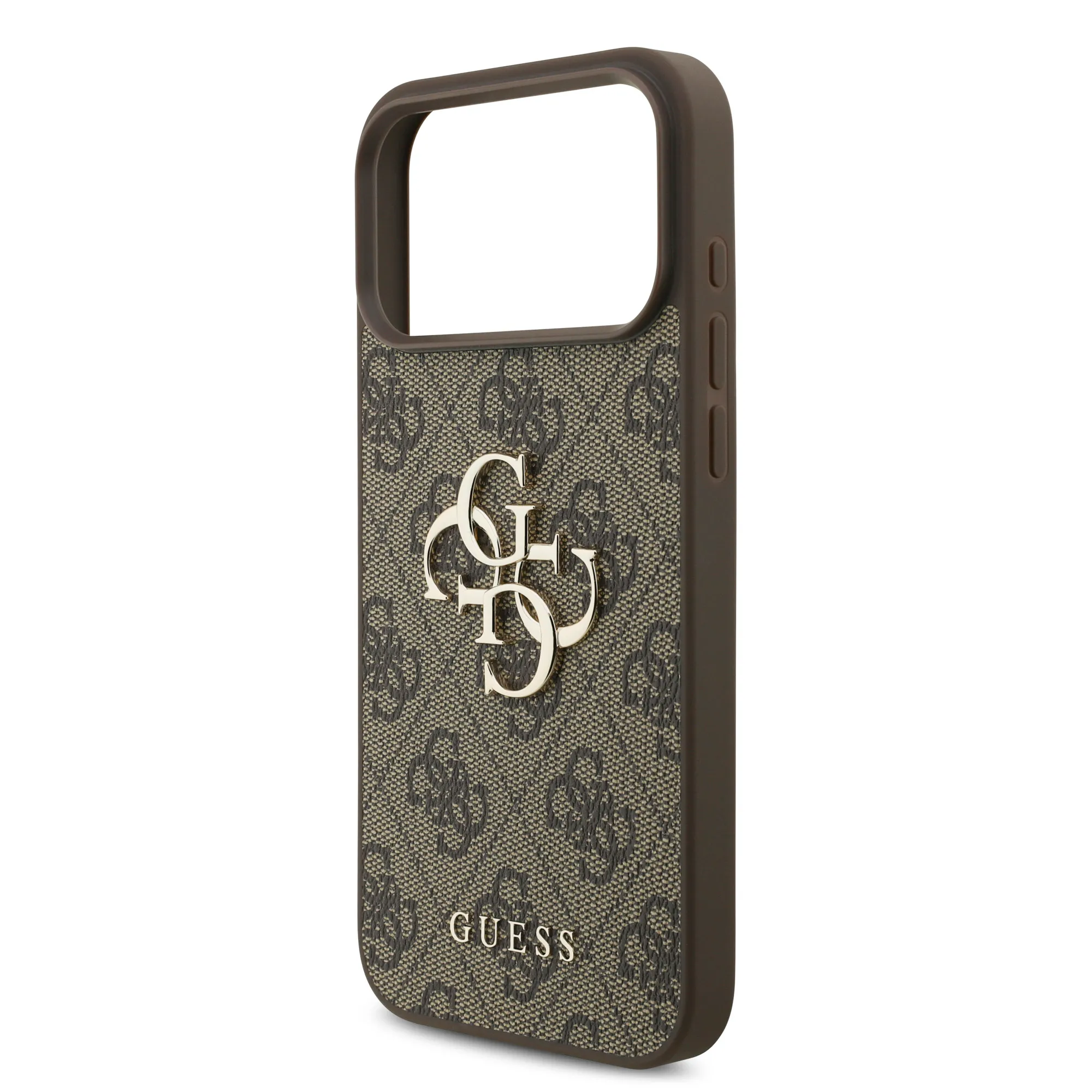 Guess, 4G PU Leather Case with Big 4G & Classic Logo with Wrist Strap, iPhone 17 Pro Max