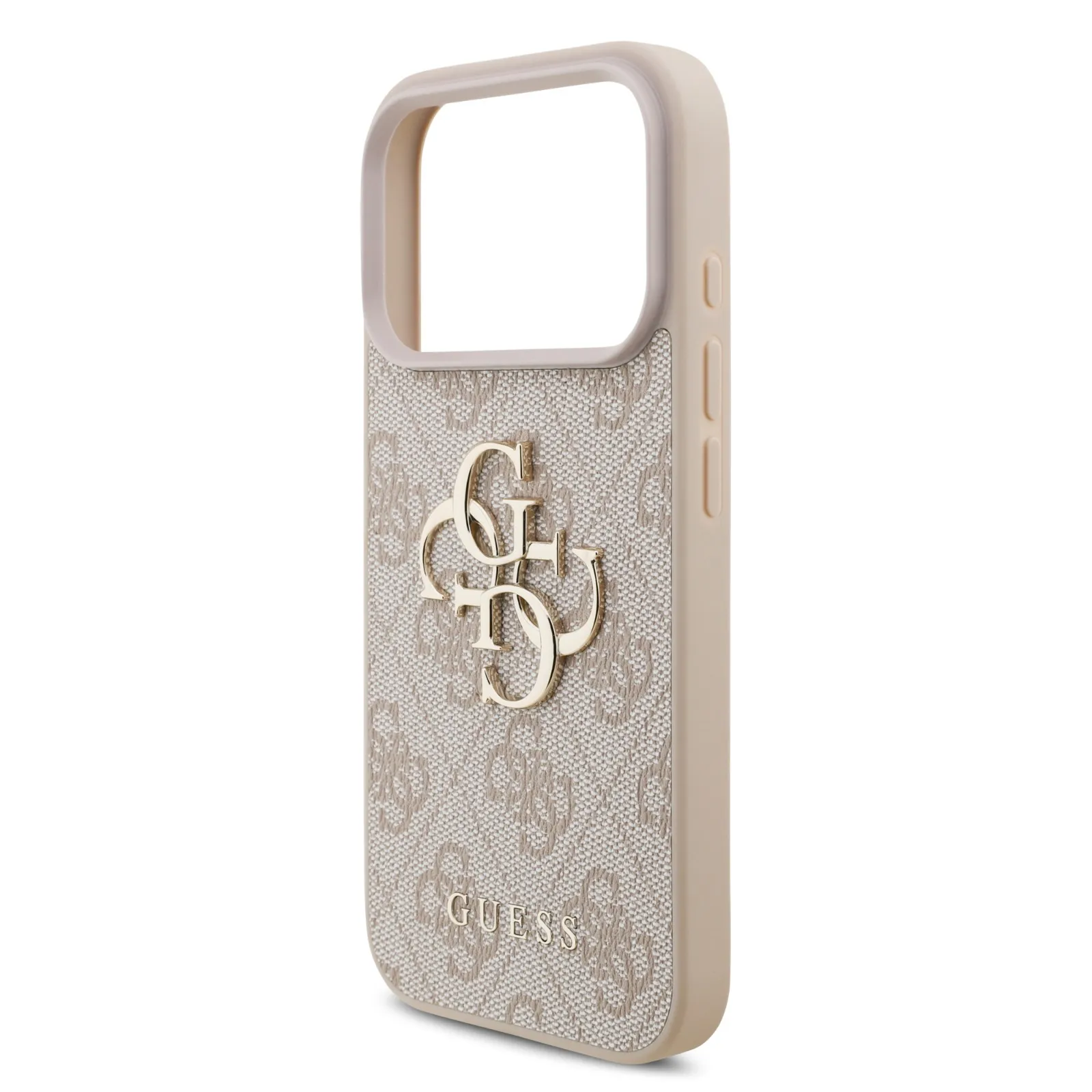 Guess, 4G PU Leather Case with Big 4G & Classic Logo with Wrist Strap, iPhone 17 Pro Max