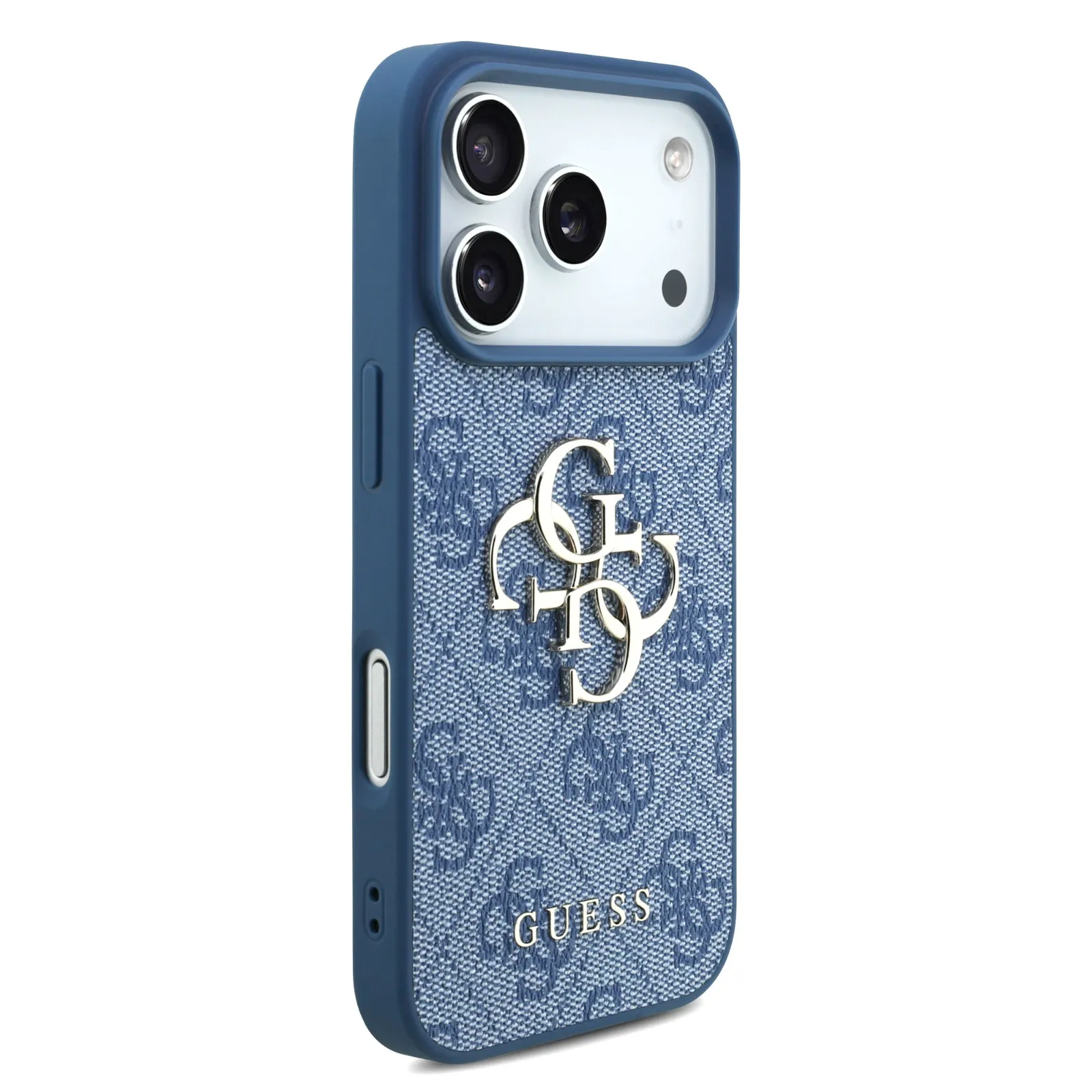 Guess, 4G PU Leather Case with Big 4G & Classic Logo with Wrist Strap, iPhone 17 Pro Max