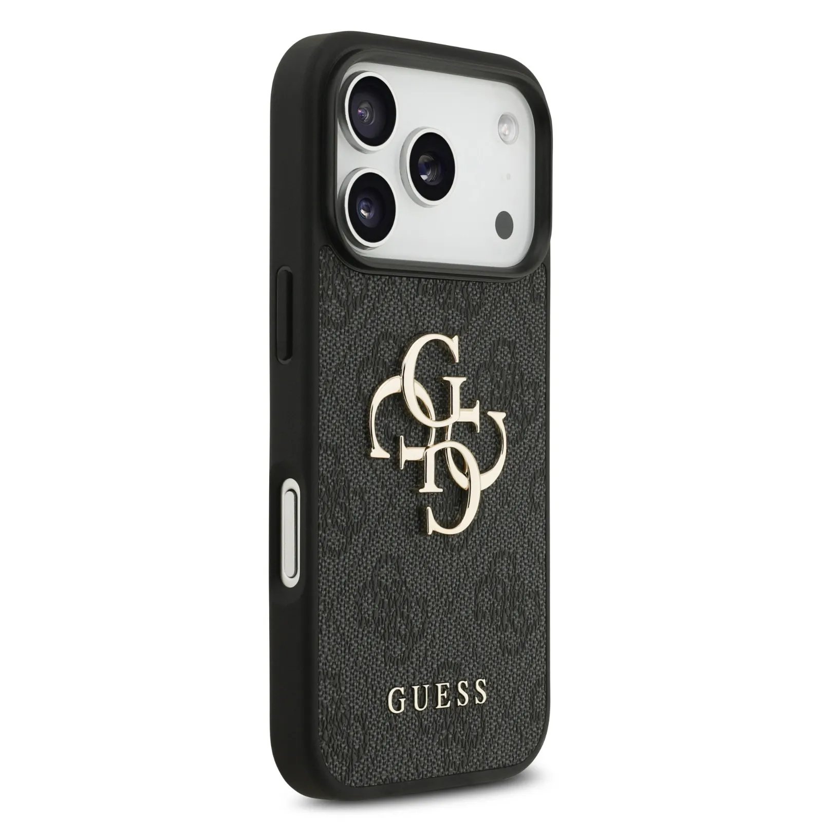 Guess, 4G PU Leather Case with Big 4G & Classic Logo with Wrist Strap, iPhone 17 Pro
