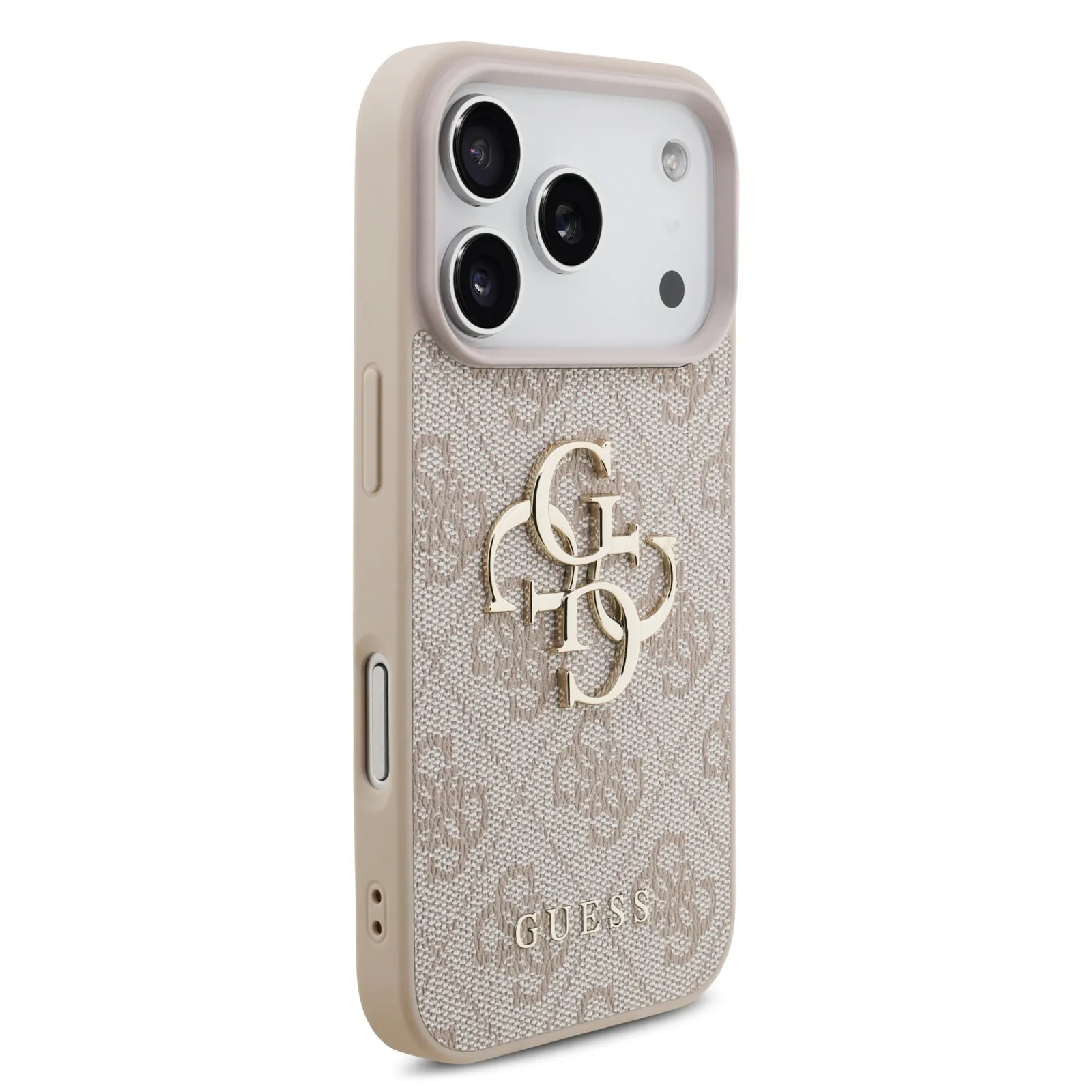 Guess, 4G PU Leather Case with Big 4G & Classic Logo with Wrist Strap, iPhone 17 Pro