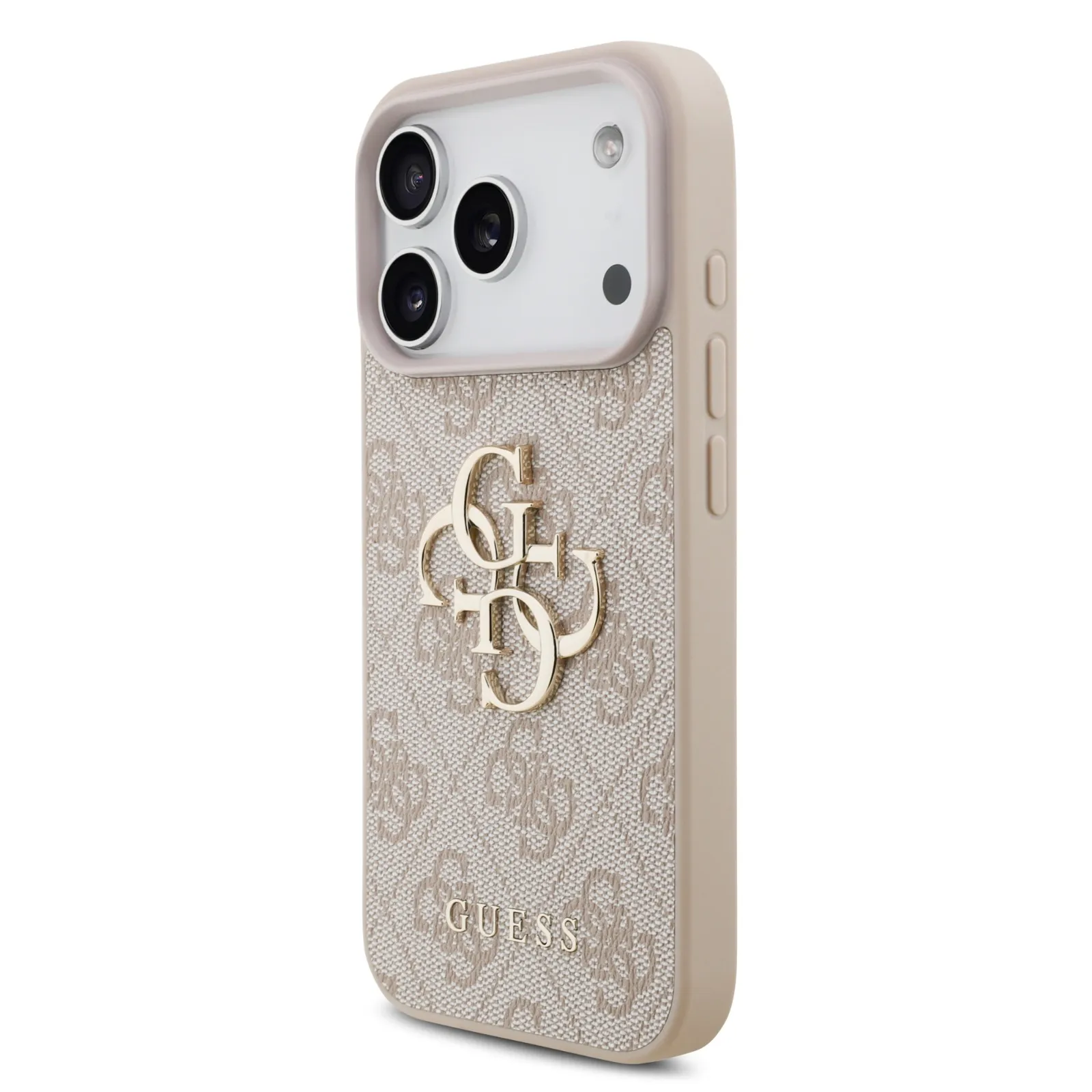 Guess, 4G PU Leather Case with Big 4G & Classic Logo with Wrist Strap, iPhone 17 Pro