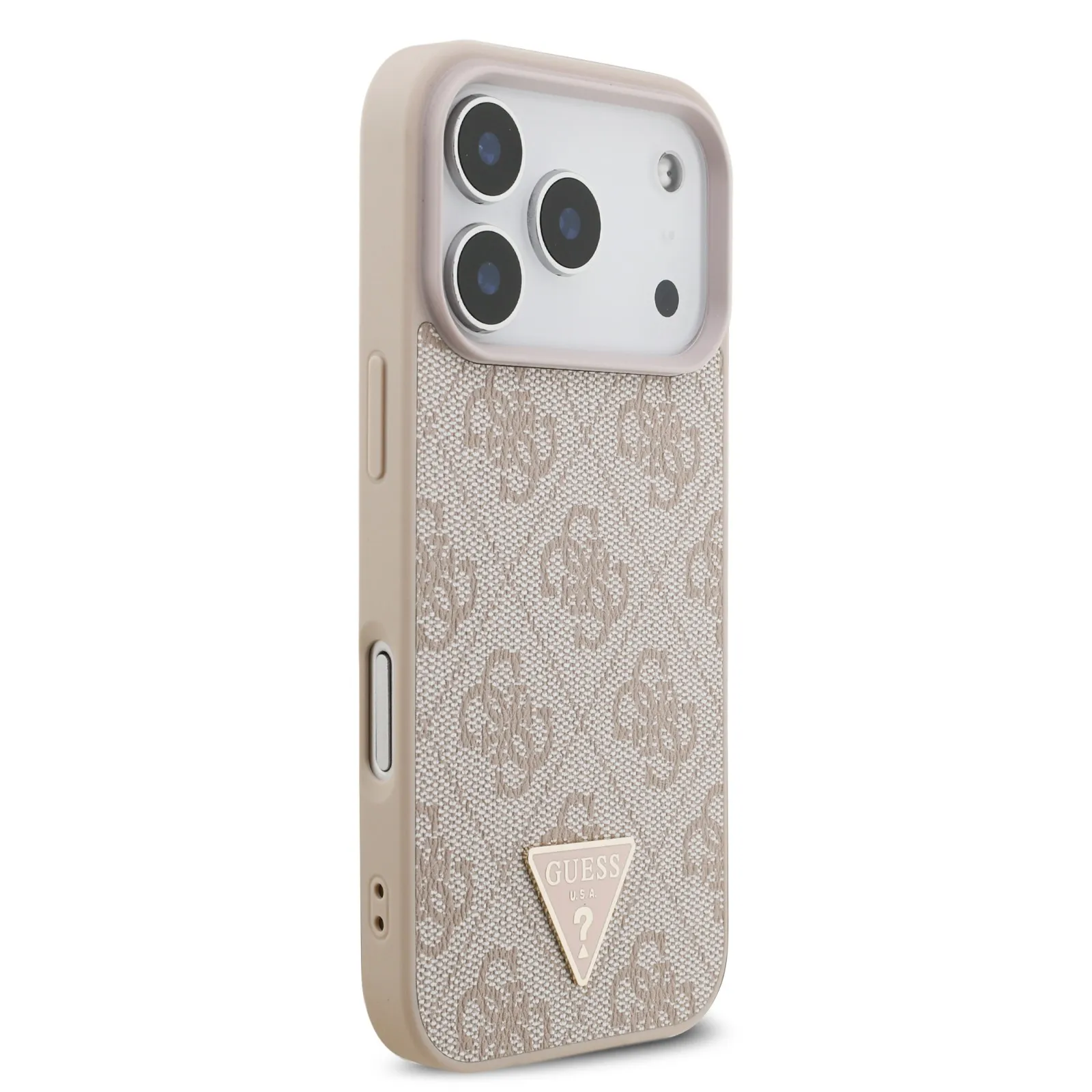 Guess, MagSafe 4G PU Leather Case with Small 4G Logo & Lanyard, iPhone 17 Pro