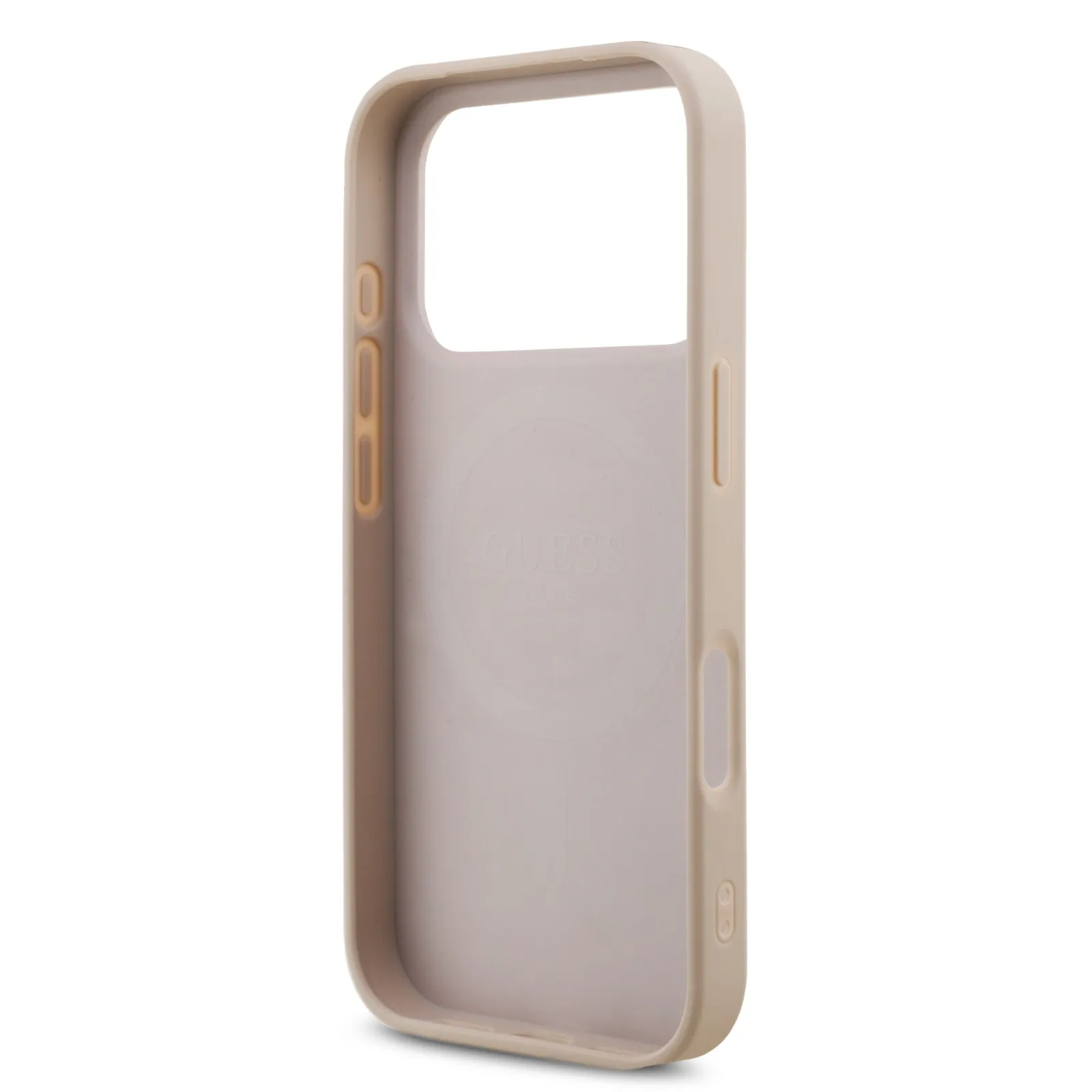 Guess, MagSafe 4G PU Leather Case with Small 4G Logo & Lanyard, iPhone 17 Pro