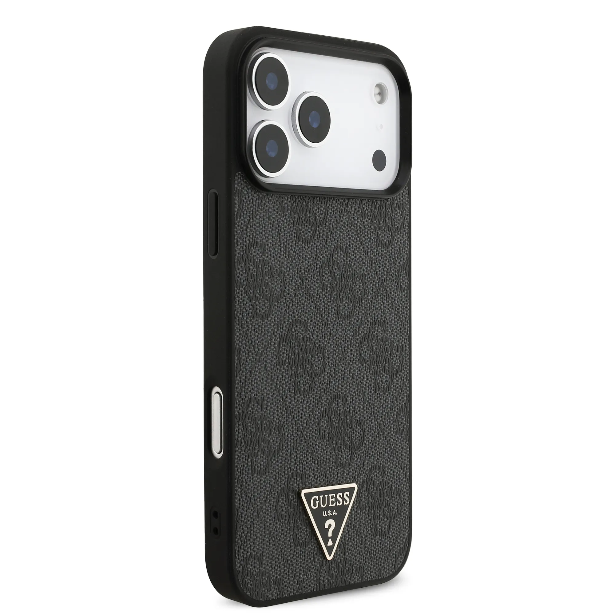 Guess, MagSafe 4G PU Leather Case With Small 4G Logo & Lanyard, iphone 17 Pro Max