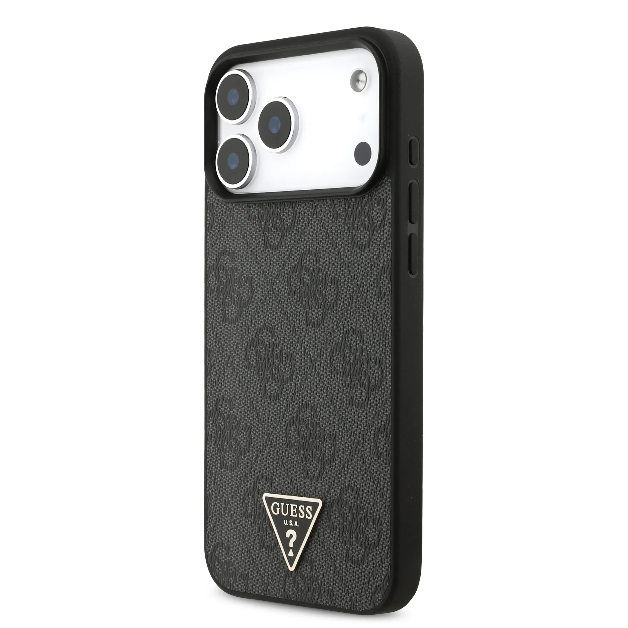 Guess, MagSafe 4G PU Leather Case With Small 4G Logo & Lanyard, iphone 17 Pro Max
