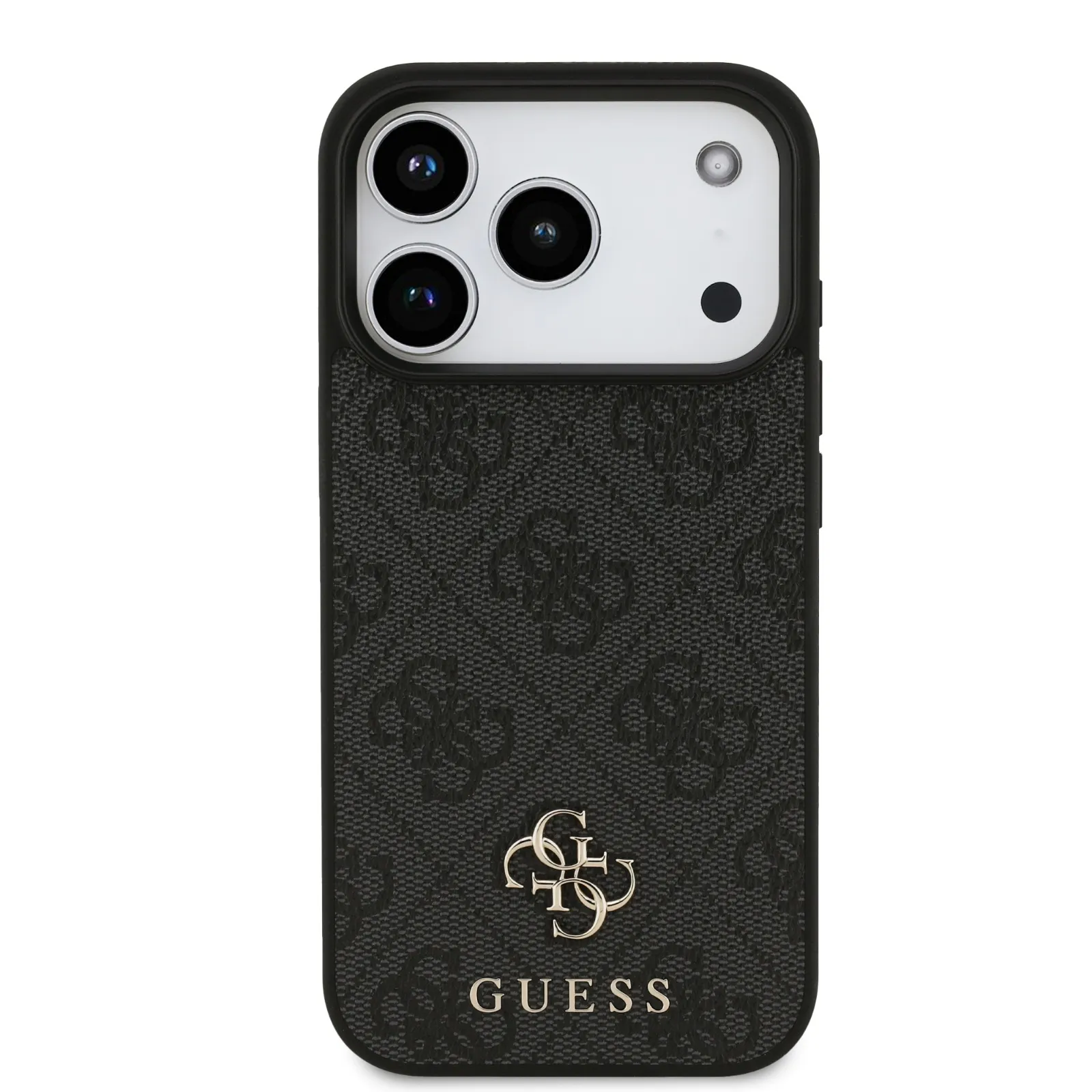 Guess, MagSafe 4G PU Leather Case with Small 4G & Classic Metal Logo, iPhone 17 Pro Max