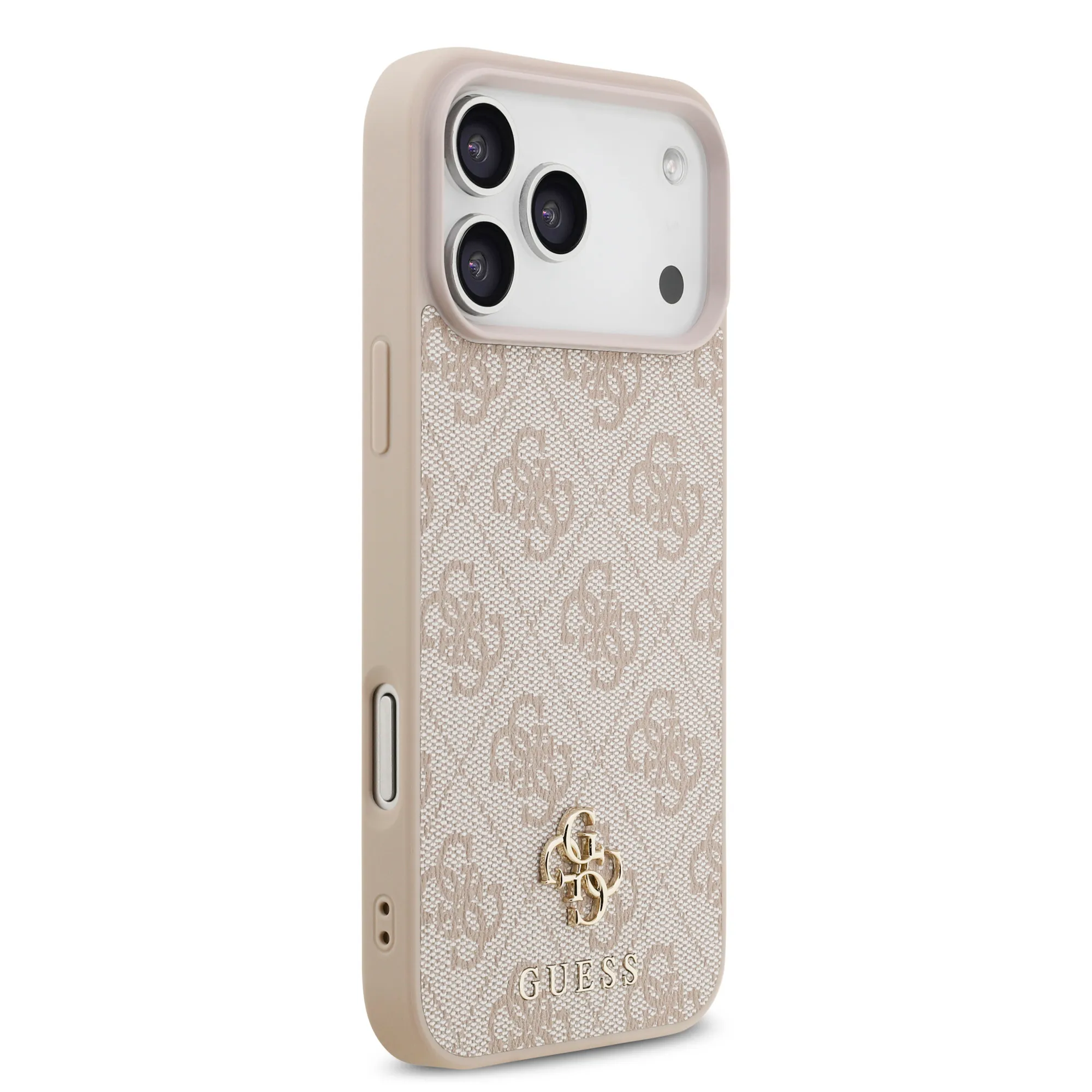 Guess, MagSafe 4G PU Leather Case with Small 4G & Classic Metal Logo, iPhone 17 Pro Max