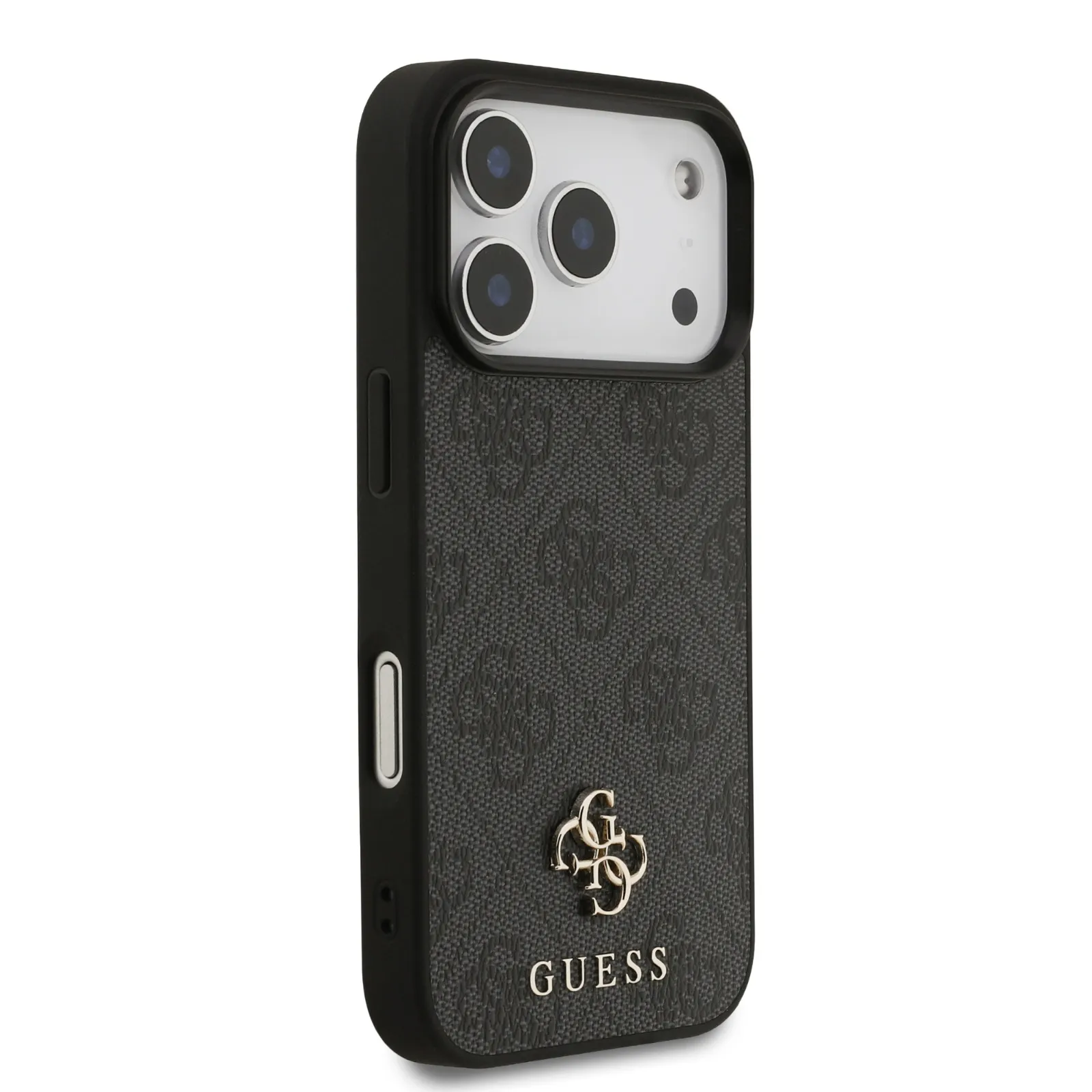 Guess, MagSafe 4G PU Leather Case with Small 4G & Classic Metal Logo, iPhone 17 Pro