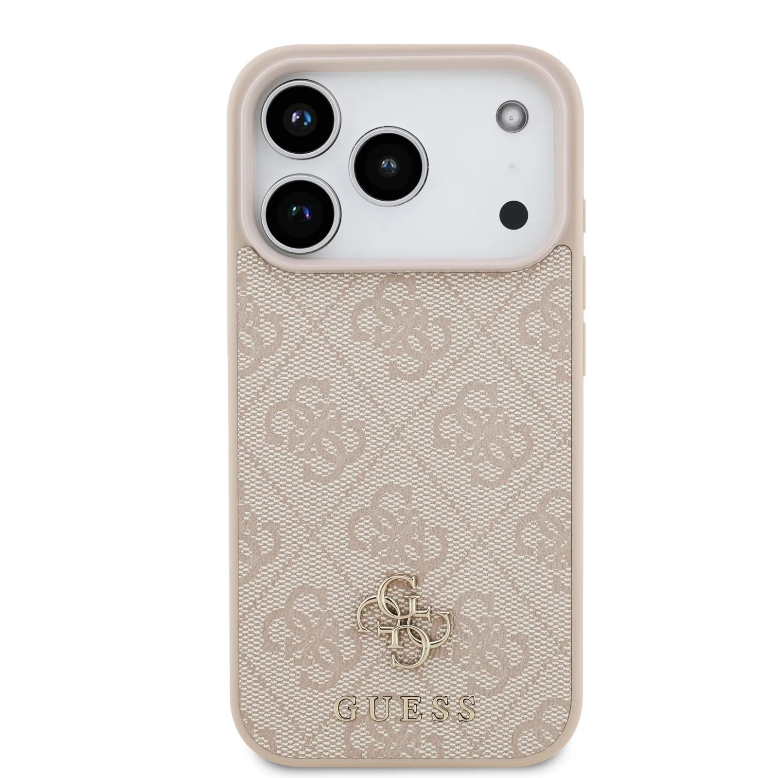Guess, MagSafe 4G PU Leather Case with Small 4G & Classic Metal Logo, iPhone 17 Pro