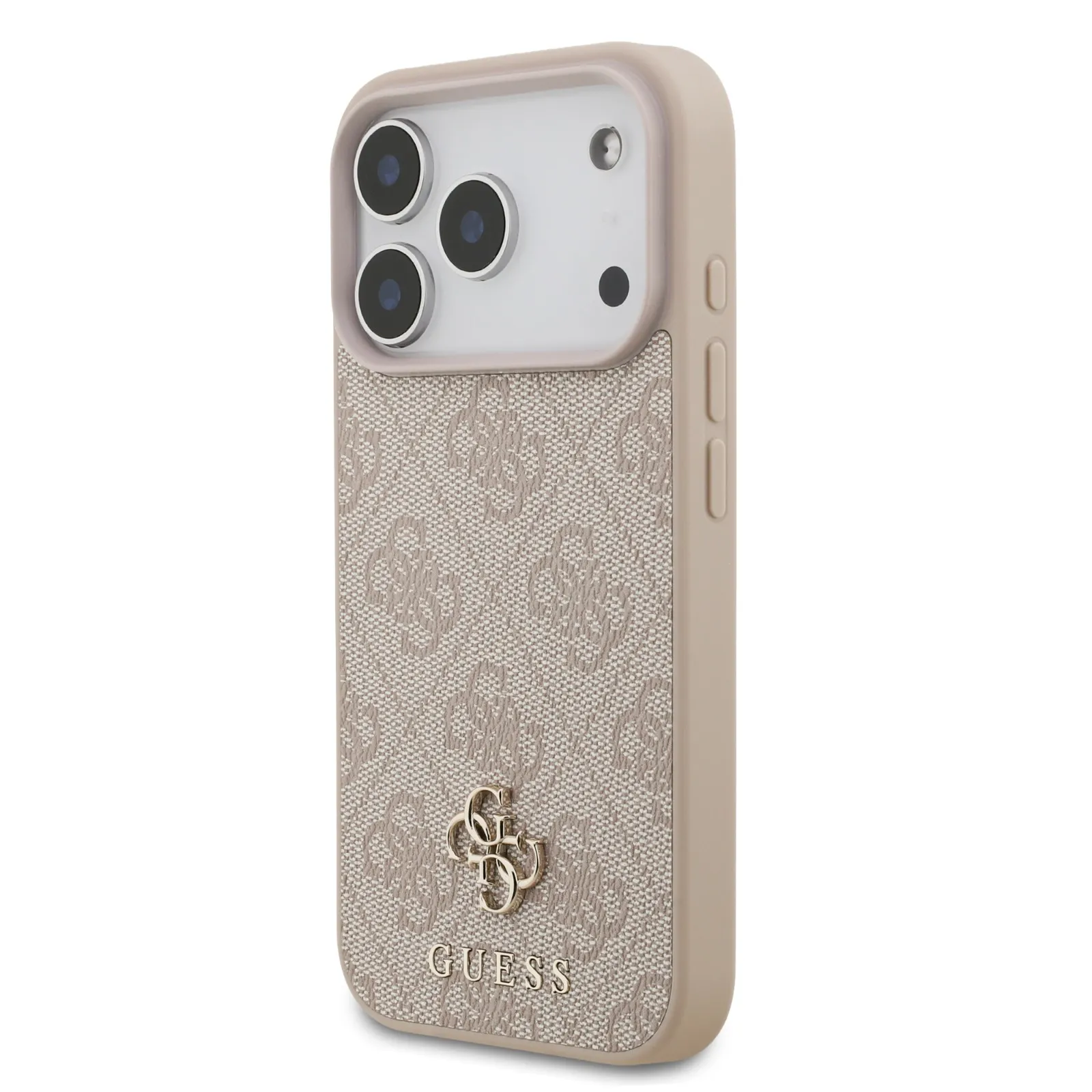Guess, MagSafe 4G PU Leather Case with Small 4G & Classic Metal Logo, iPhone 17 Pro