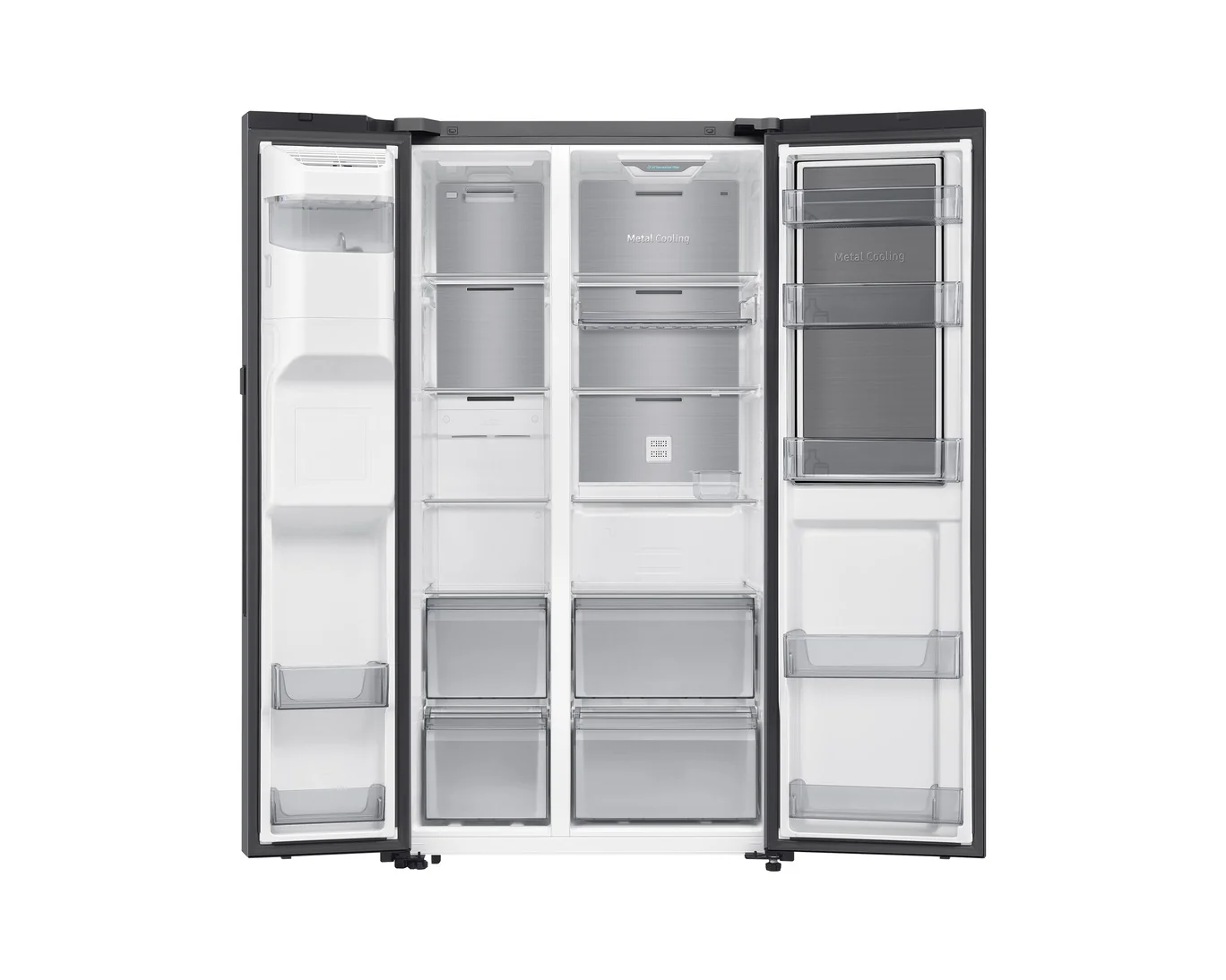 Samsung Refrigerator SBS 650L , 23 CFT - Refined Inox