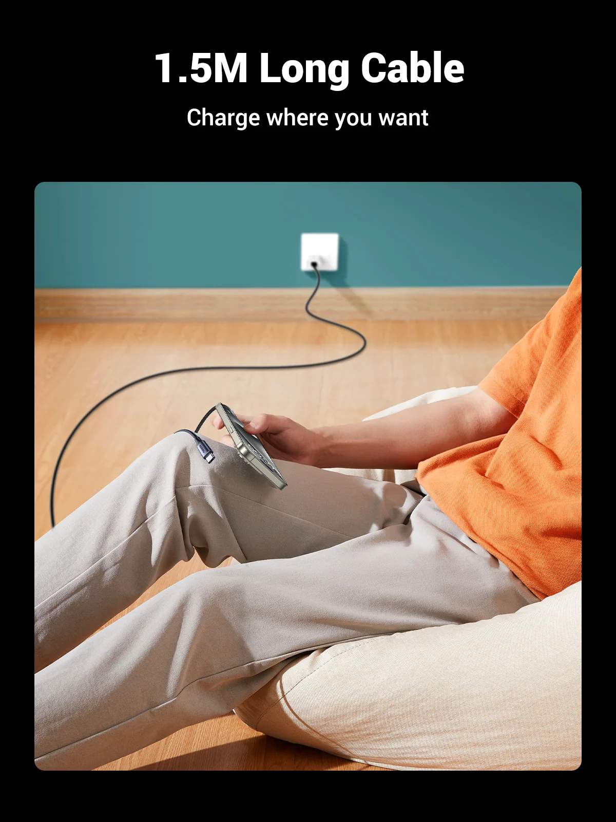 UGREEN 35087, 2-in-1 Universal PD Fast Charging Cable 100W max