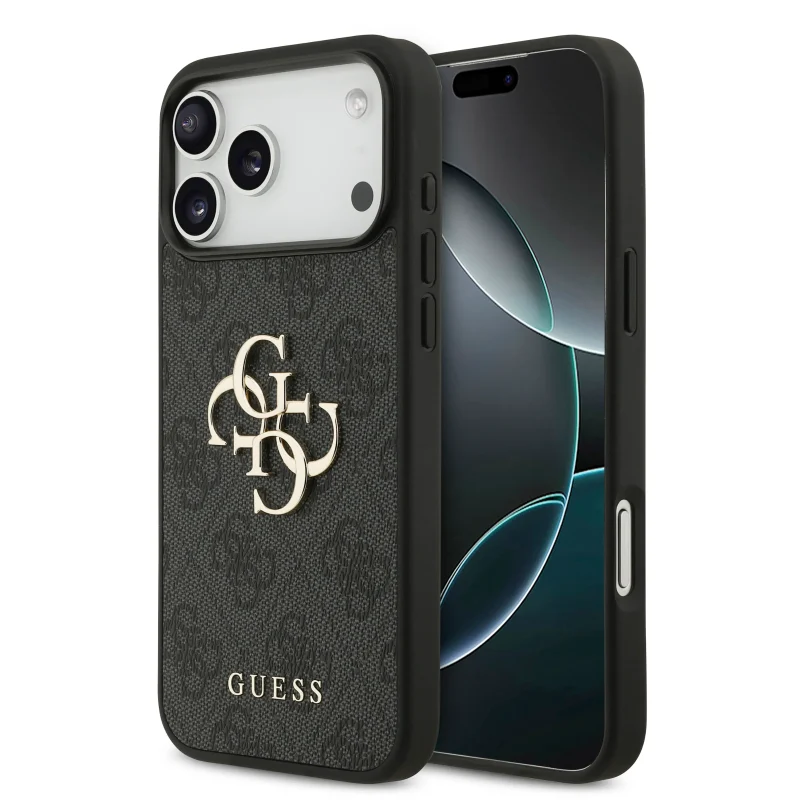 Guess, Magsafe PU Leather Case With Big 4G & Classic Logo, Iphone 17 Pro Max