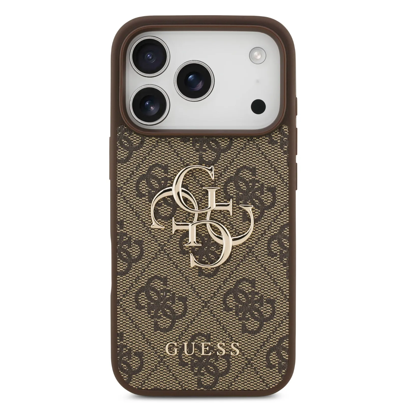 Guess, Magsafe PU Leather Case With Big 4G & Classic Logo, iphone 17 Pro