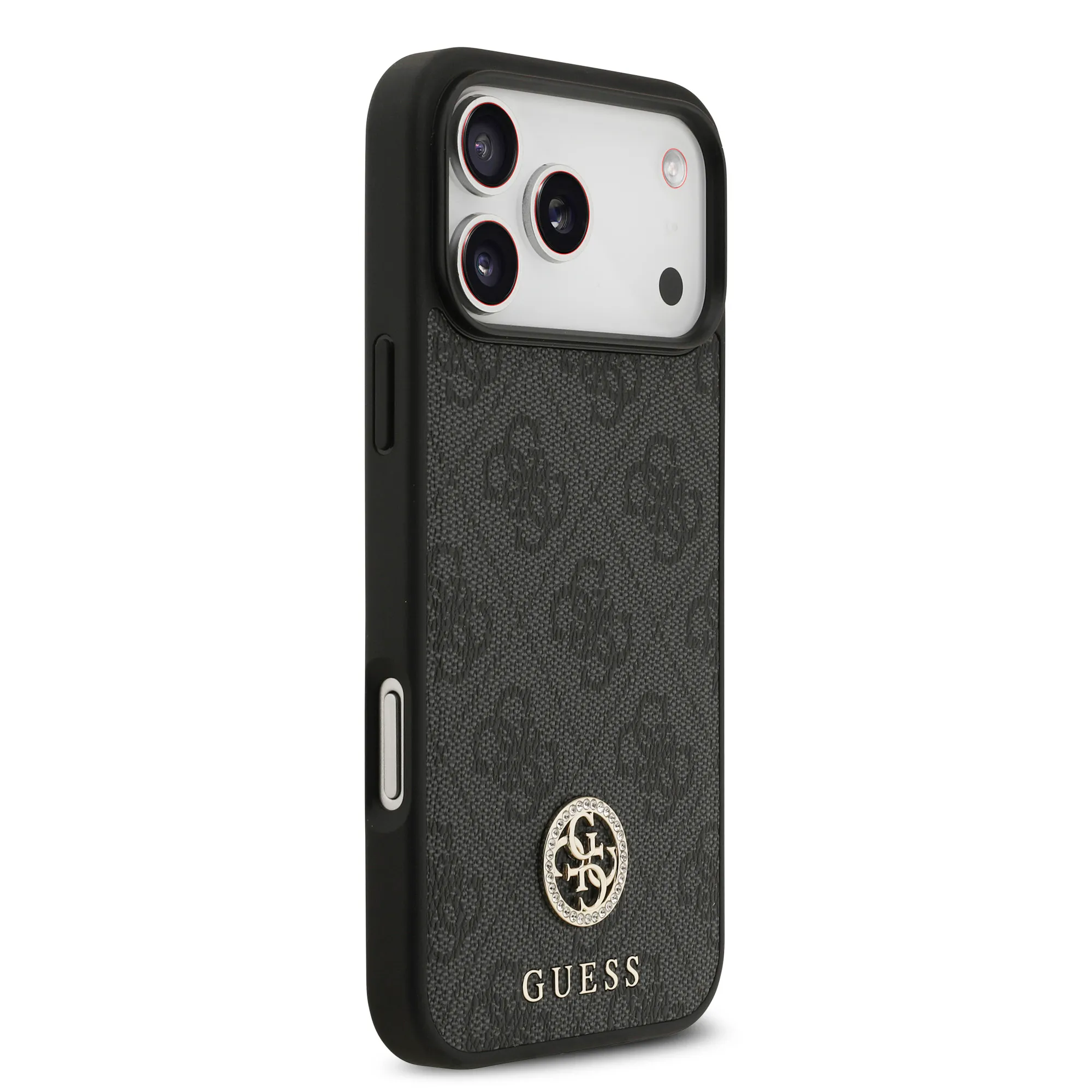 Guess, MagSafe 4G PU Leather Case with Classic & Strass Logo, iPhone 17 Pro Max