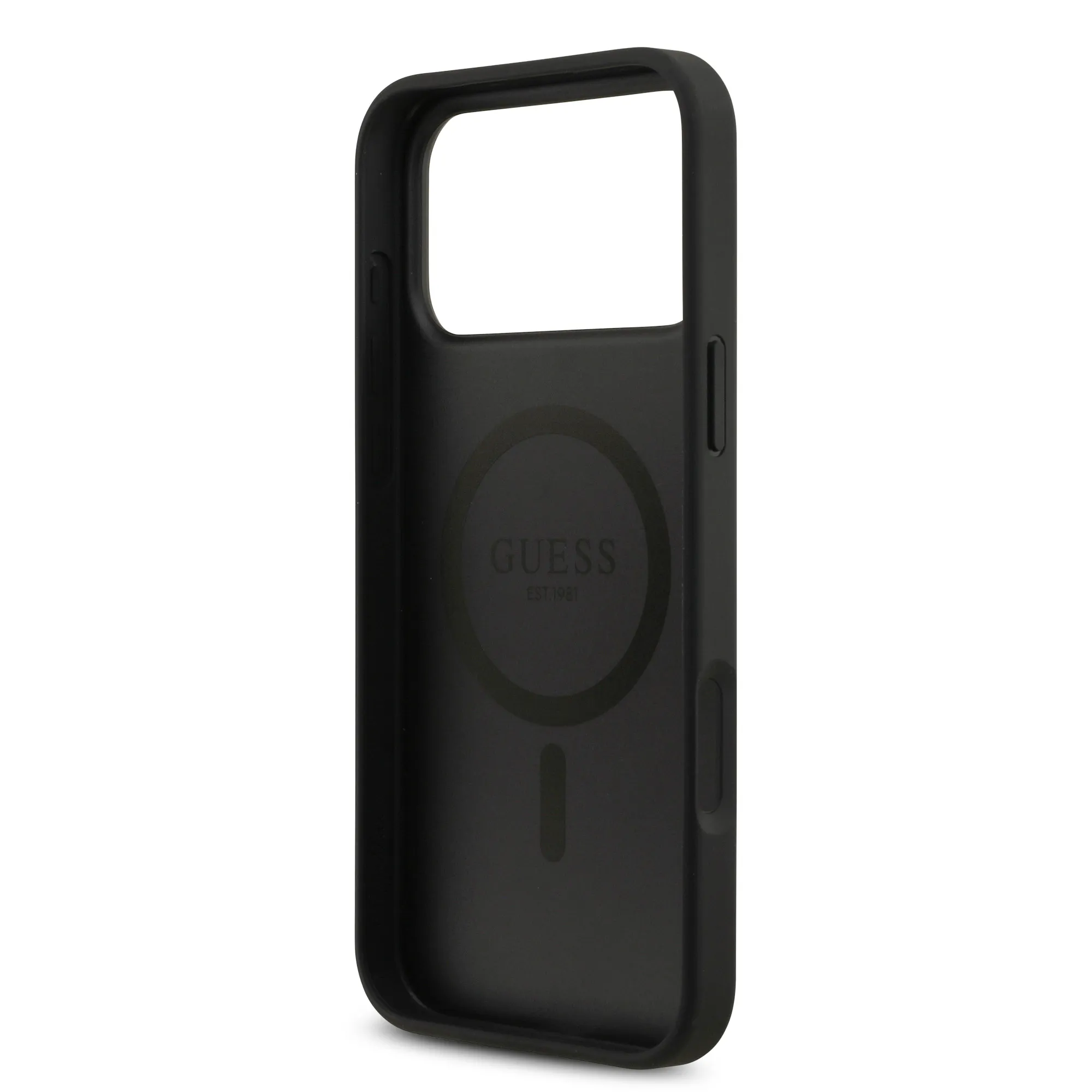 Guess, MagSafe 4G PU Leather Case with Classic & Strass Logo, iPhone 17 Pro Max
