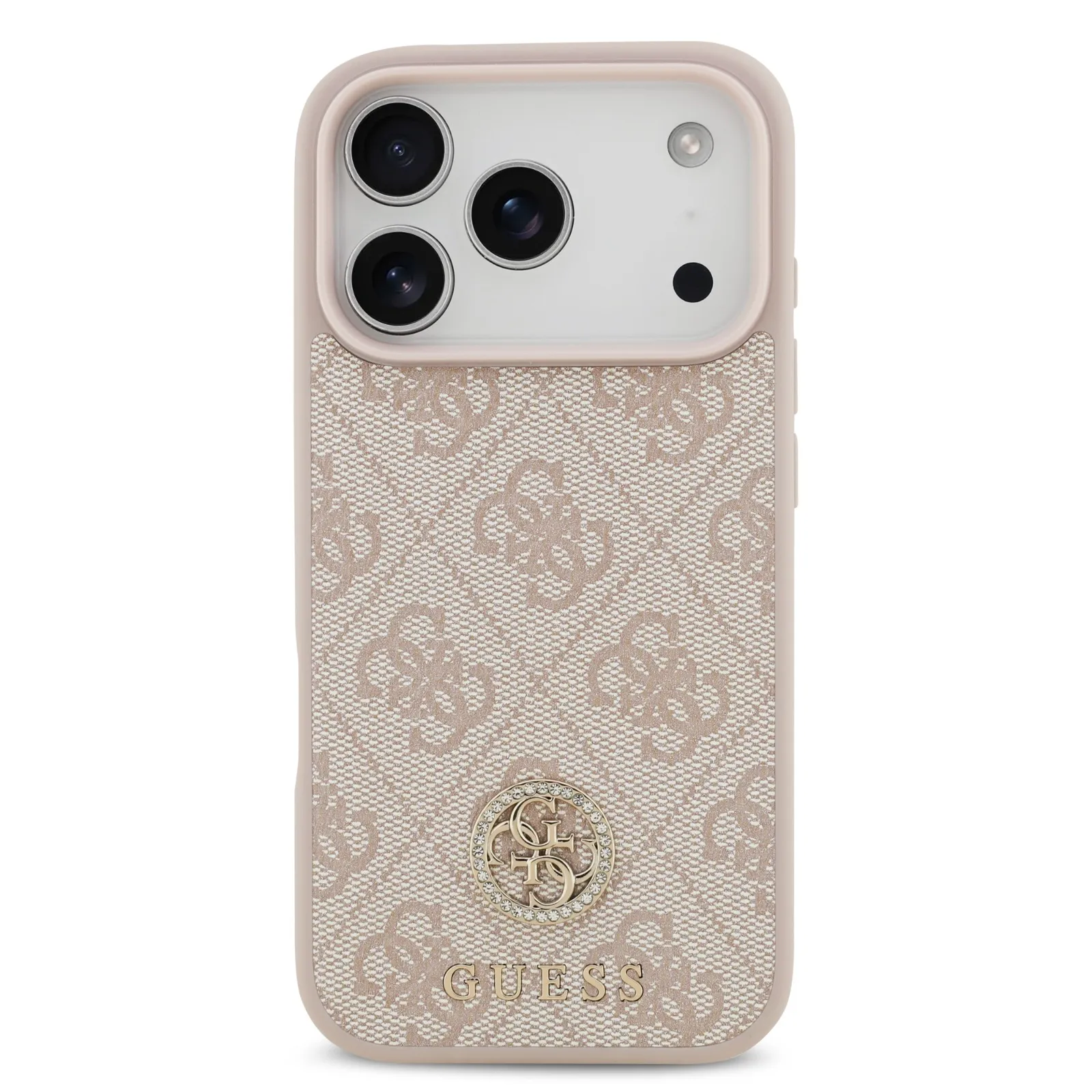 Guess, MagSafe 4G PU Leather Case with Classic & Strass Logo, iPhone 17 Pro Max