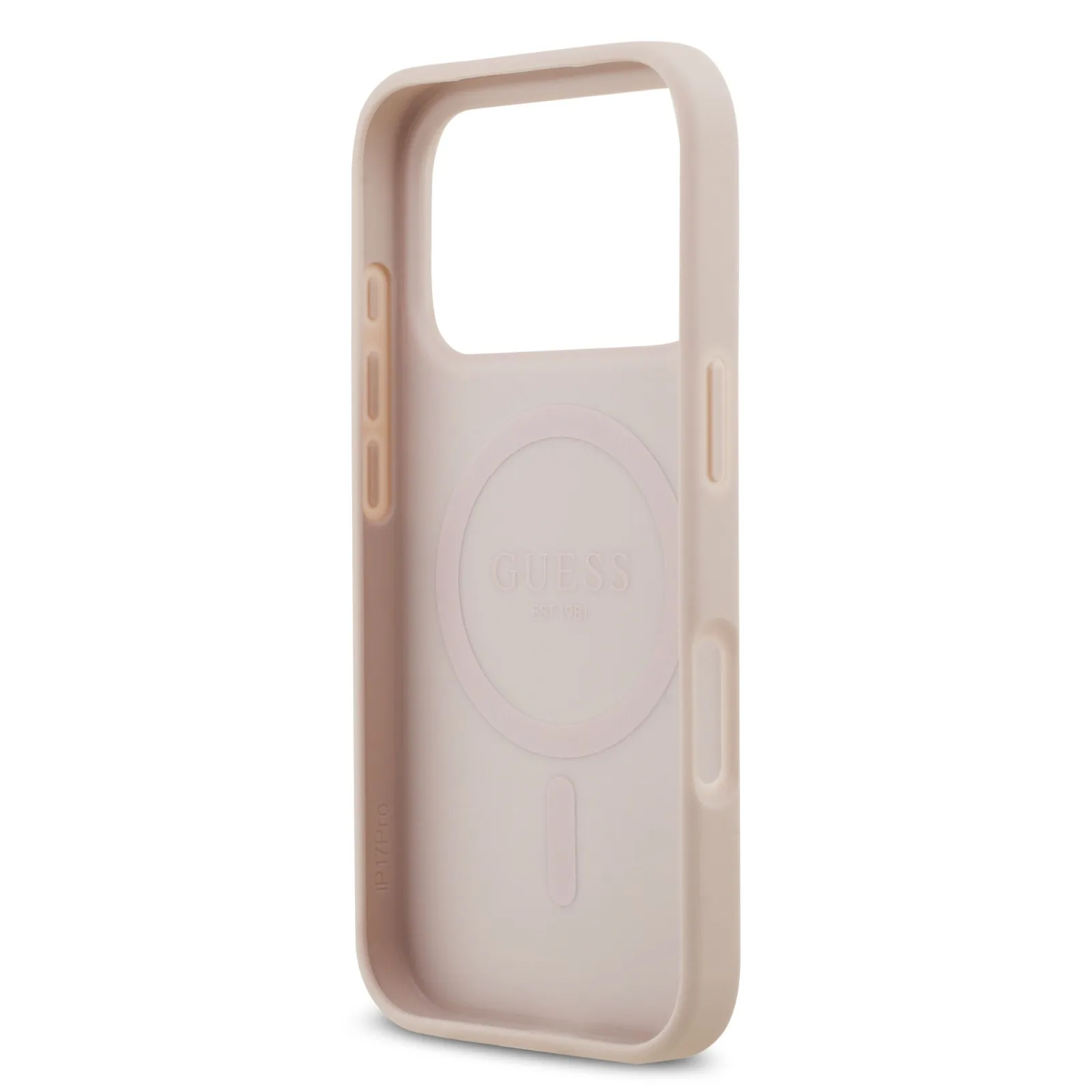 Guess, MagSafe 4G PU Leather Case with Classic & Strass Logo, iPhone 17 Pro Max