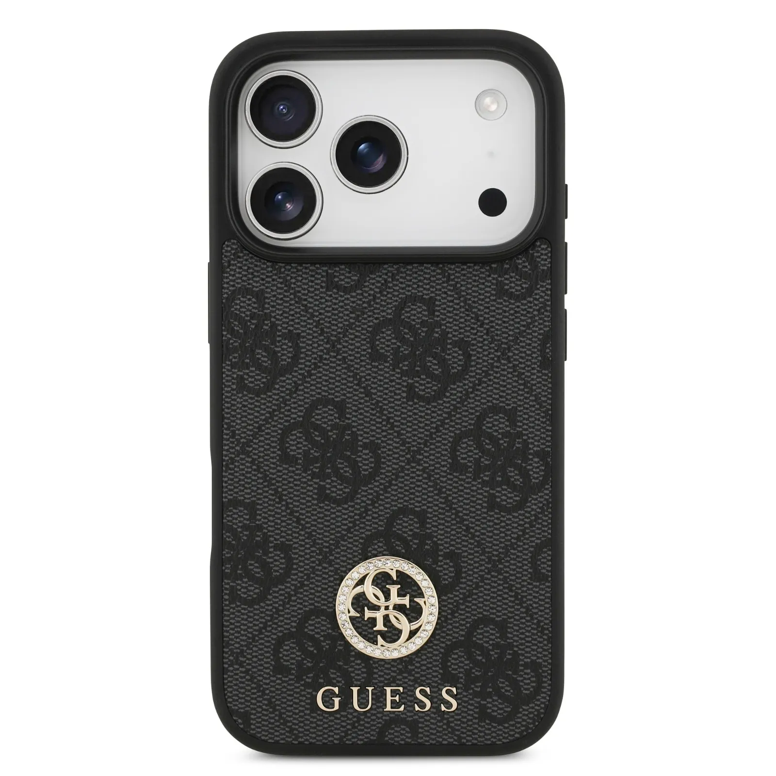Guess, MagSafe 4G PU Leather Case with Classic & Strass Logo, iPhone 17 Pro