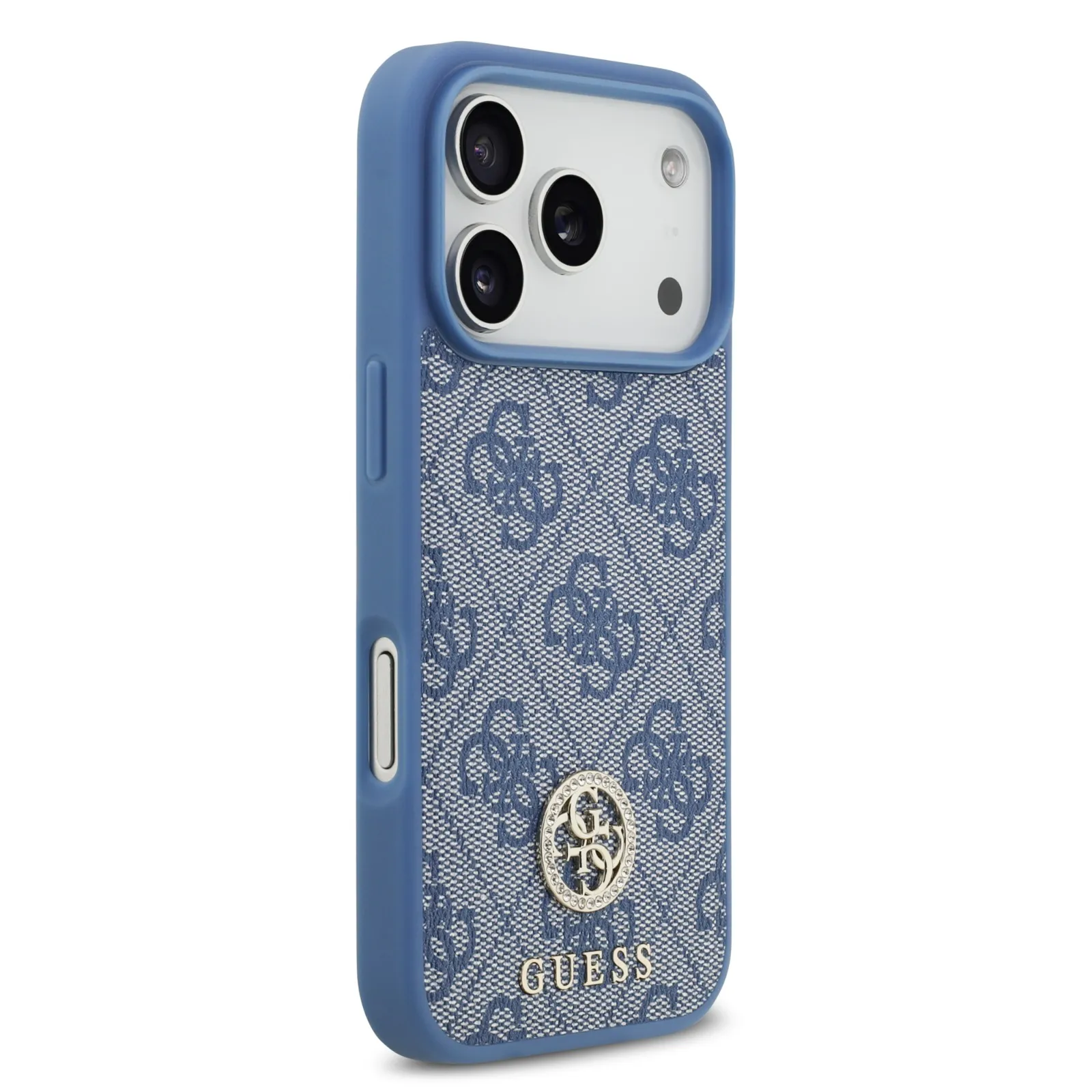 Guess, MagSafe 4G PU Leather Case with Classic & Strass Logo, iPhone 17 Pro