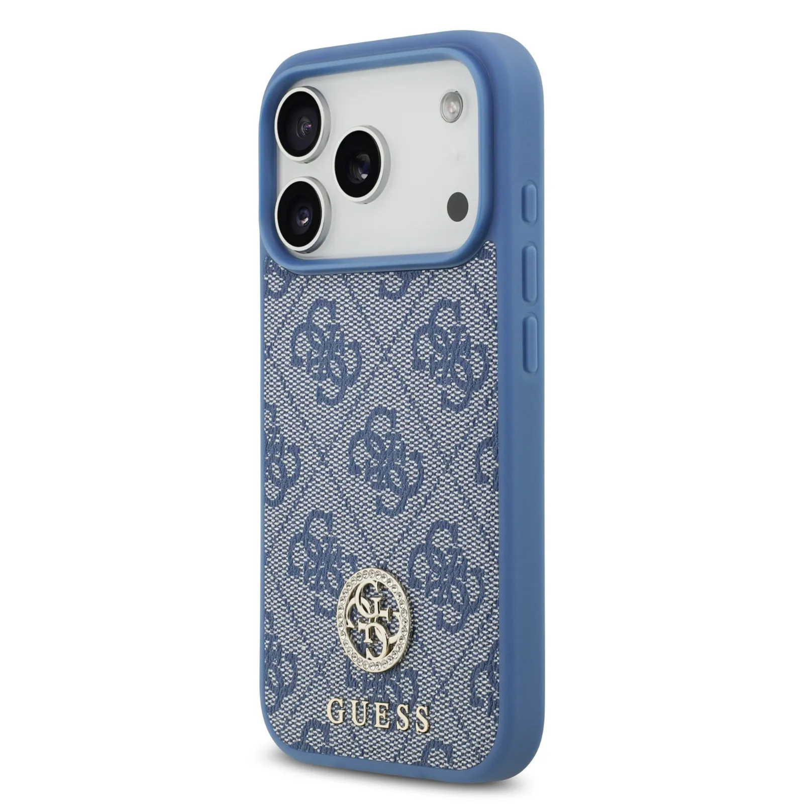 Guess, MagSafe 4G PU Leather Case with Classic & Strass Logo, iPhone 17 Pro