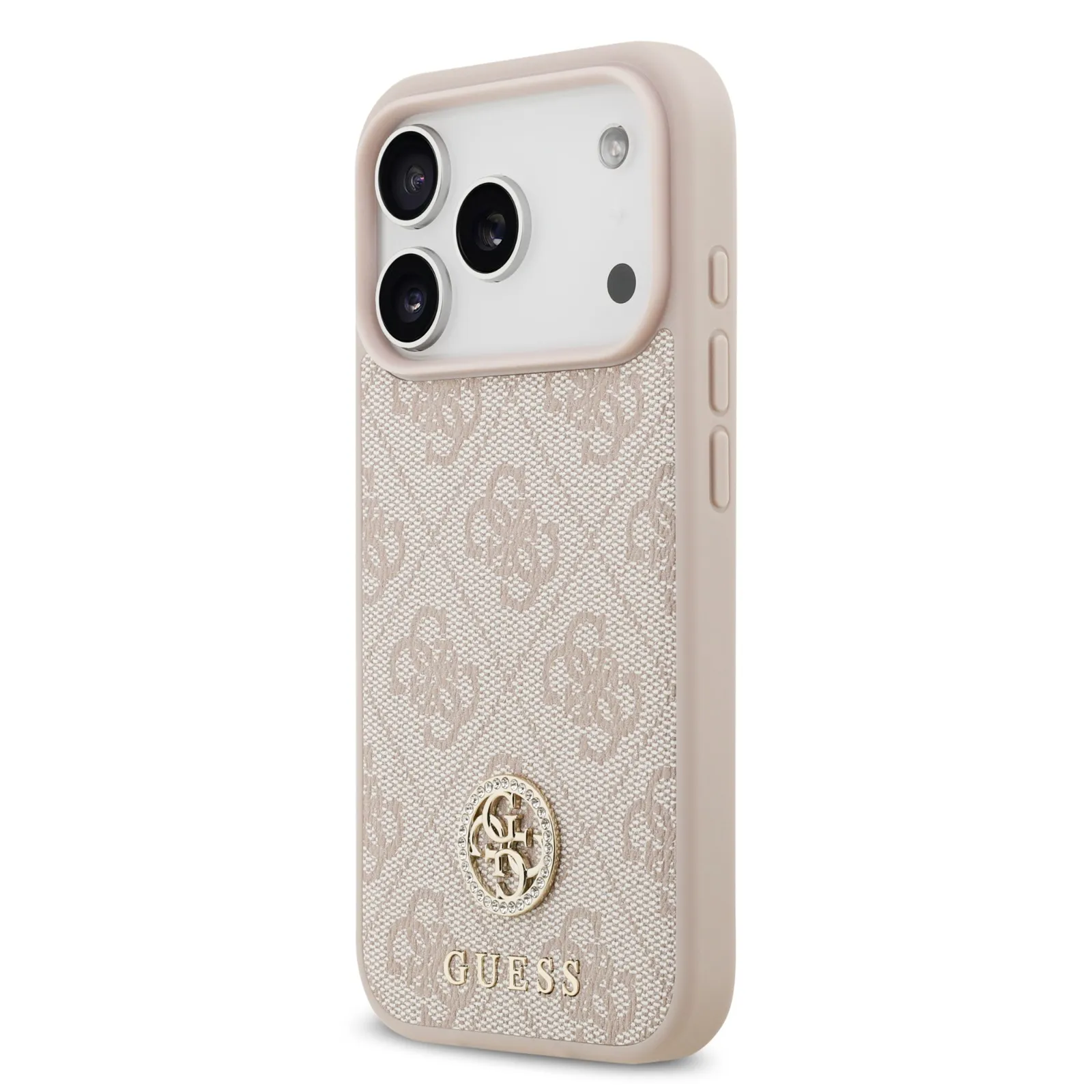 Guess, MagSafe 4G PU Leather Case with Classic & Strass Logo, iPhone 17 Pro