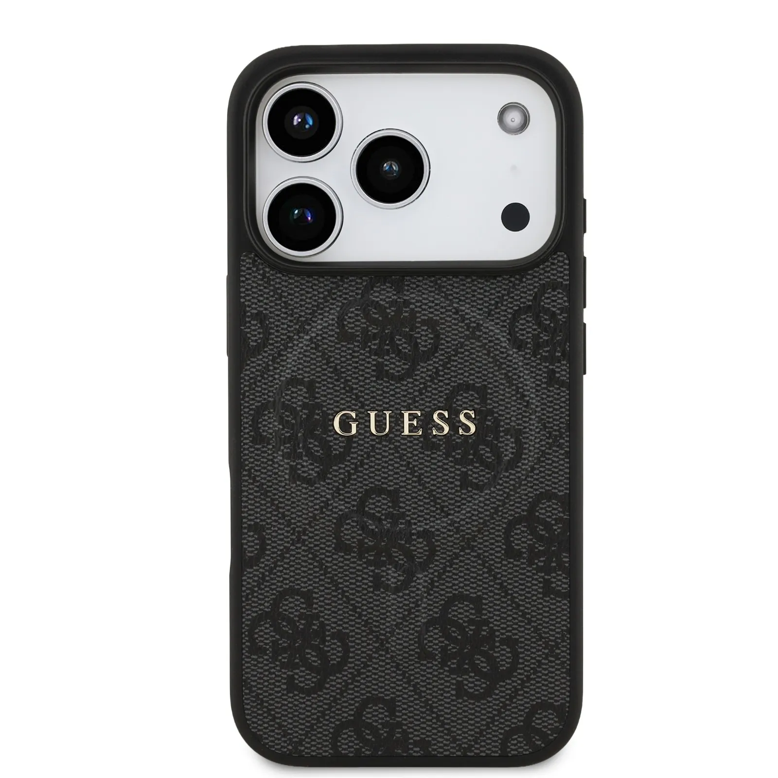 Guess, MagSafe 4G PU Leather Case with Classic Logo, iPhone 17 Pro Max