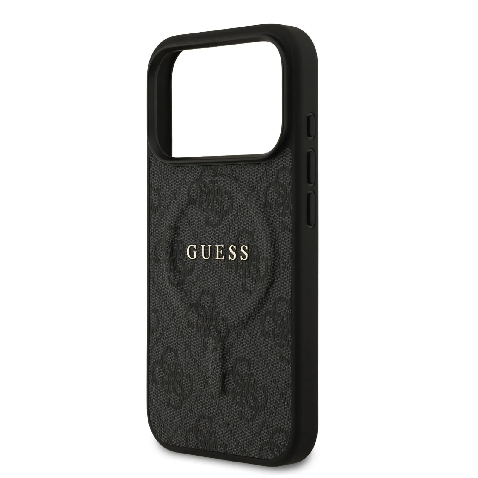 Guess, MagSafe 4G PU Leather Case with Classic Logo, iPhone 17 Pro Max