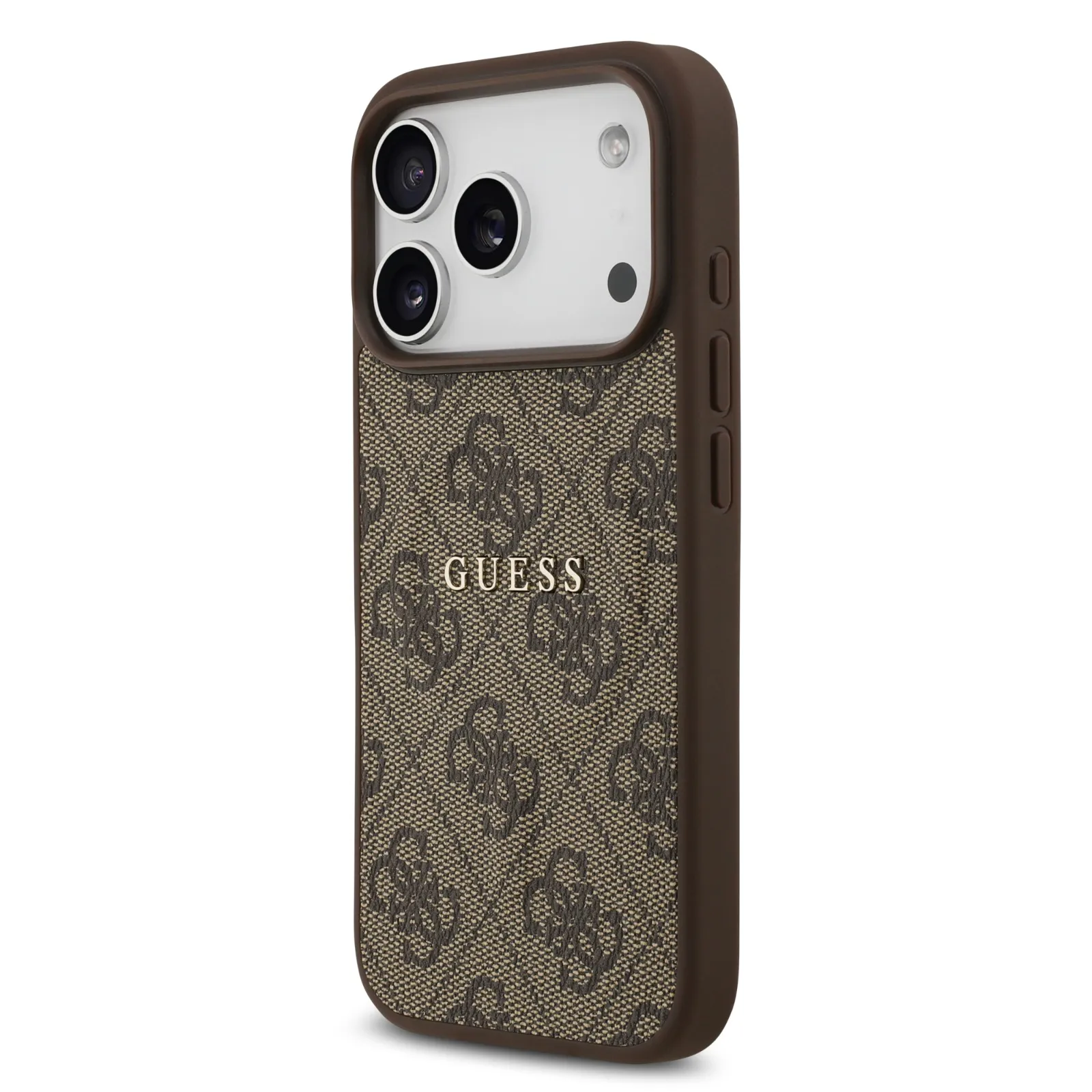 Guess, MagSafe 4G PU Leather Case with Classic Logo, iPhone 17 Pro