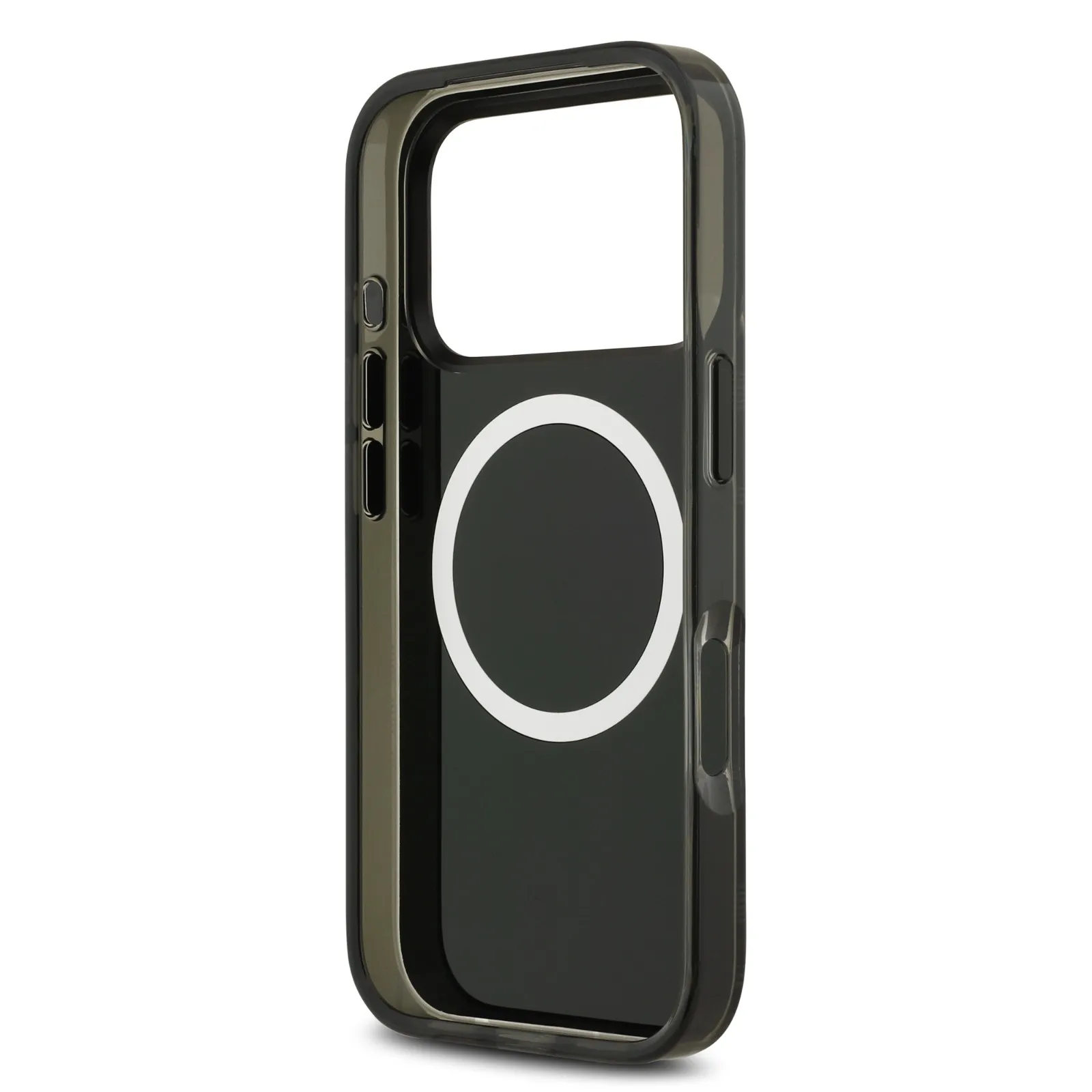 BMW, MagSafe Transparent IML Case with Metal Buttons & Line Designs, iPhone 17 Pro