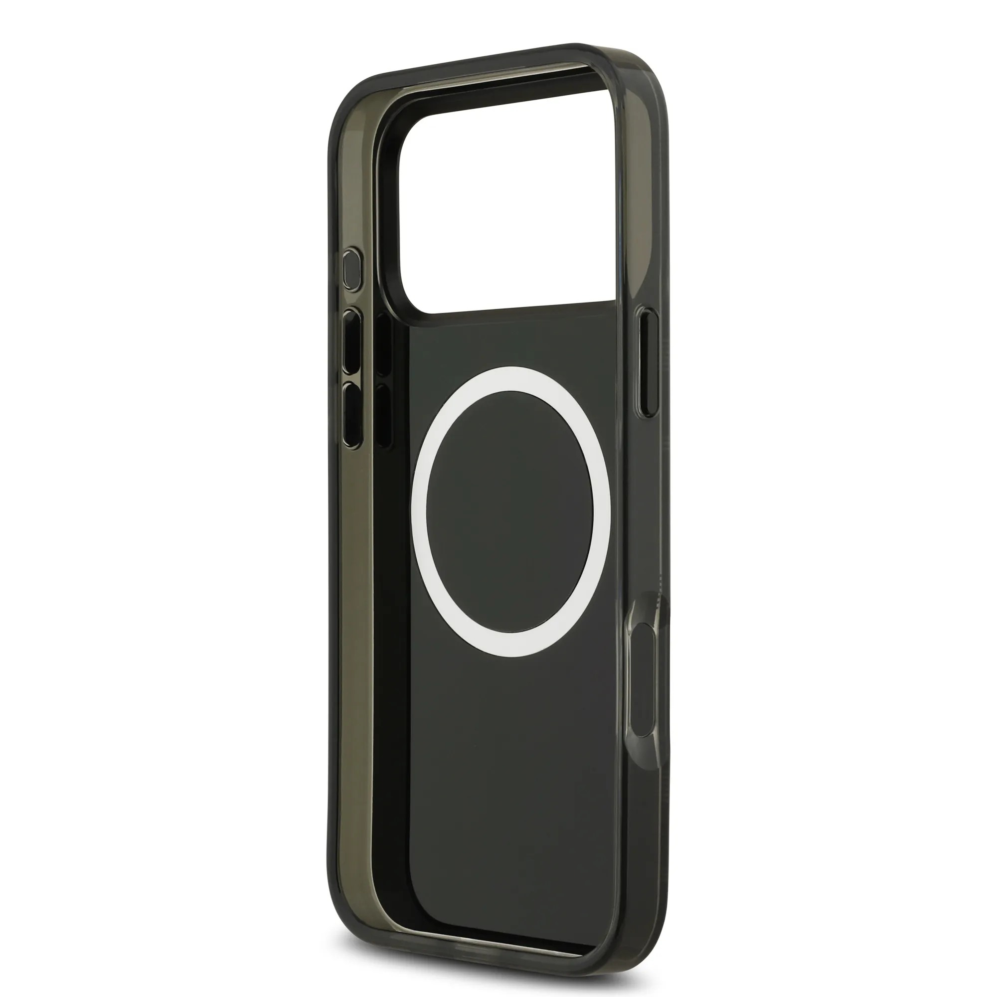 BMW, MagSafe Transparent IML Case with Metal Buttons & Line Designs, iPhone 17 Pro Max