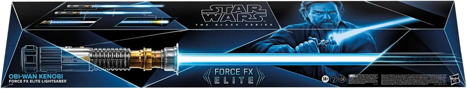 Hasbro F3906, Star Wars The Black Series Obi-Wan Kenobi Force FX Elite Lightsaber