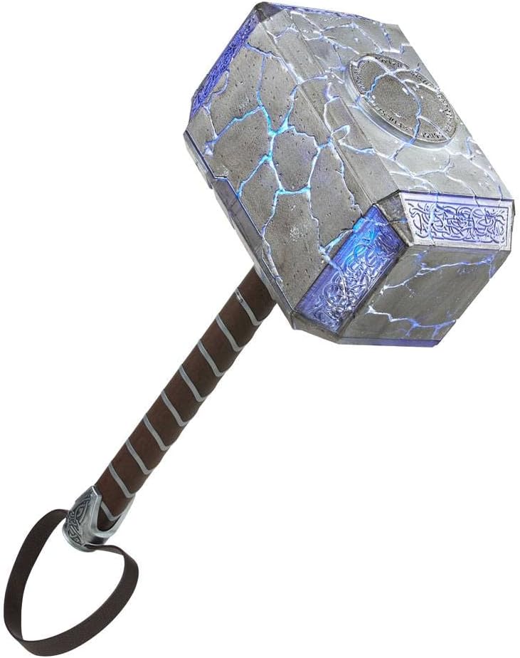 Hasbro F3560, Marvel Legends Series Thor Mjolnir Electronic Roleplay Hammer