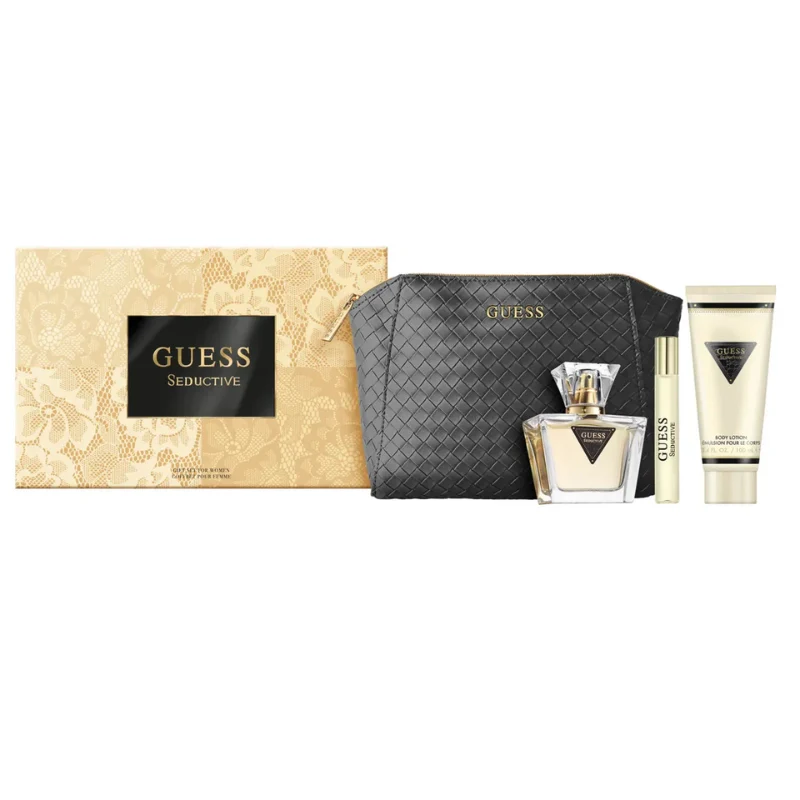 Guess Seductive Gift Set EDT For Her - 75 ml - 4 Pcs Set
