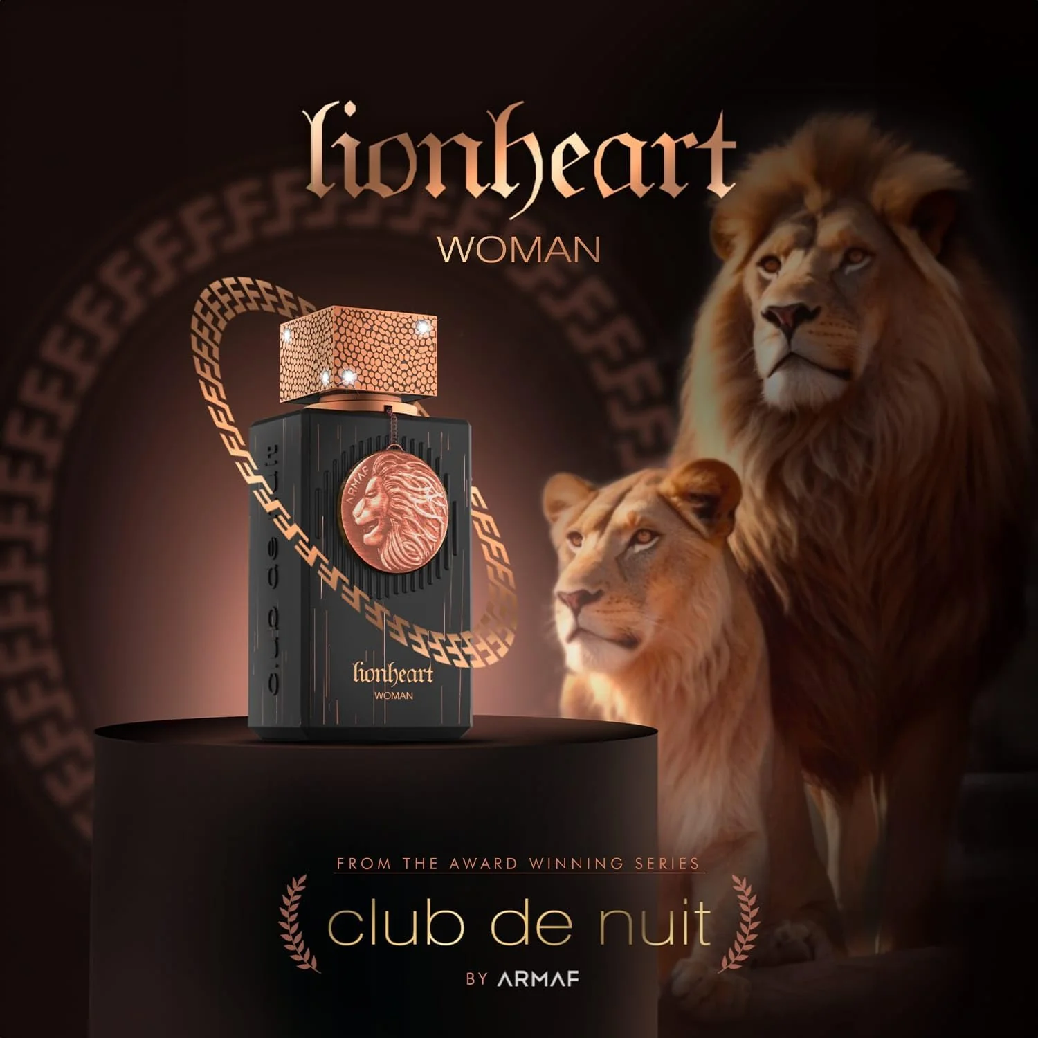 Armaf Lion Heart Spray EDP For Her - 100 ml
