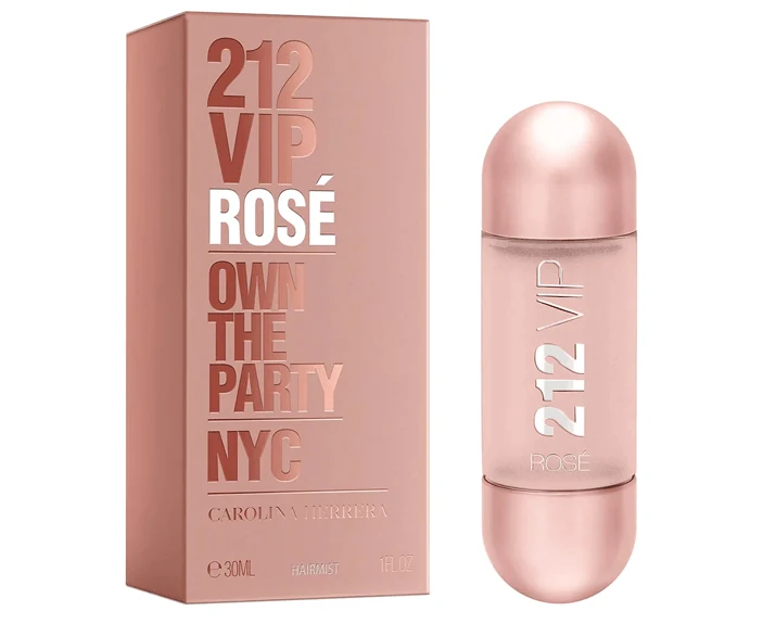 Carolina Herrera 212 Vip Rose Hair Mist - 30 ml