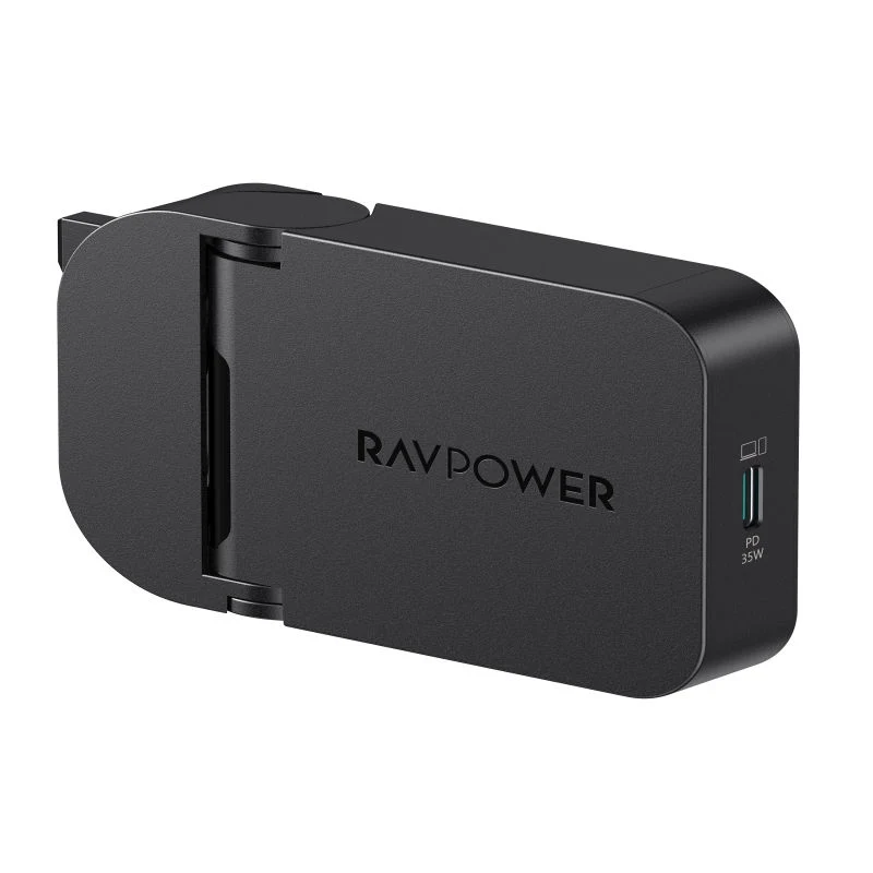 RAVPower RP-PC1082 PD Pioneer 35W USB-C Wall Charger - Black