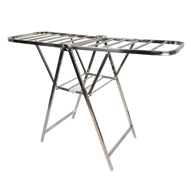 Heavy Duty Foldable Cloth Hanger Stainless Steel