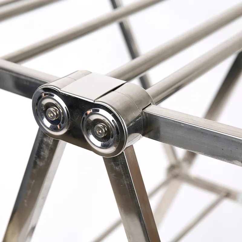 Heavy Duty Foldable Cloth Hanger Stainless Steel
