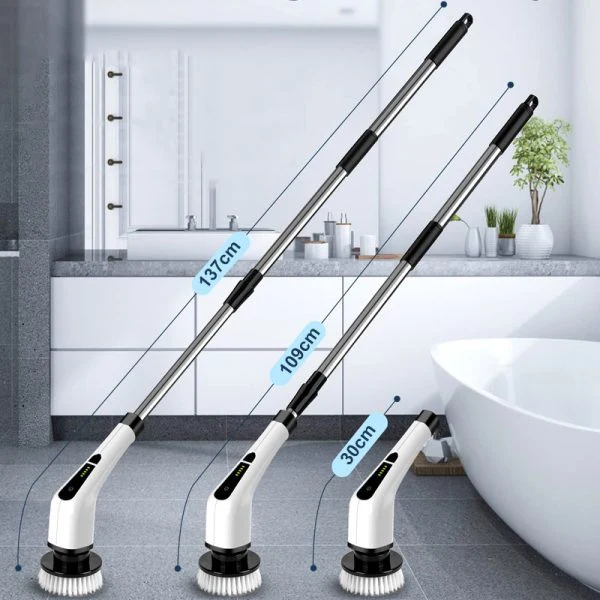 Electric Rechargeable Cleaning Brush 7 in 1