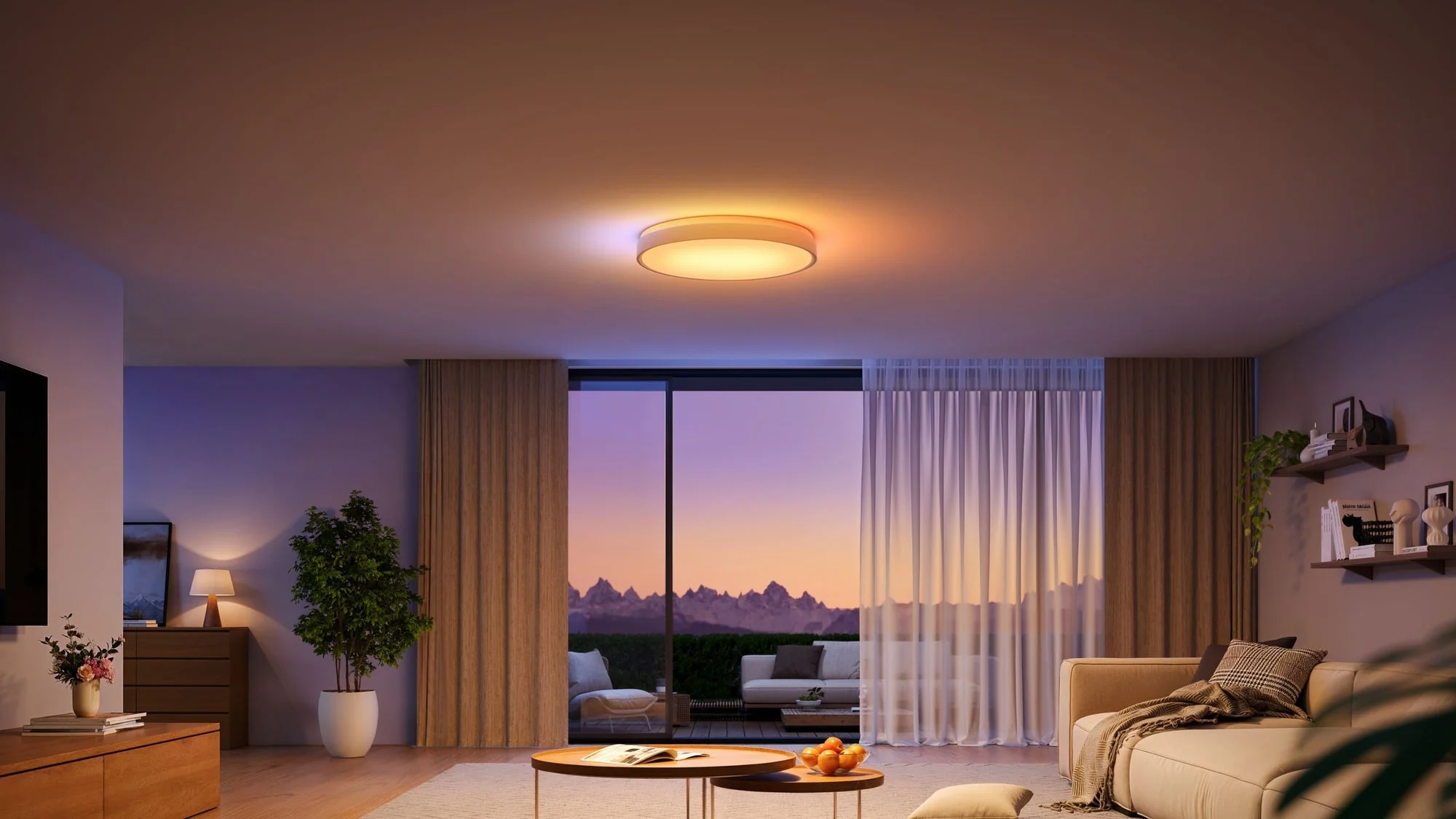 Govee 38cm RGBICWW Smart Ceiling Light Pro - H60A6