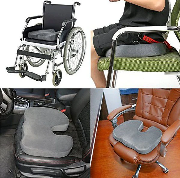 Ergonomic Orthopaedic Seating Cushion for Spine Care for Chairs & Seatings