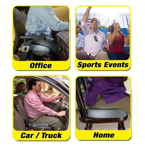 Ergonomic Orthopaedic Seating Cushion for Spine Care for Chairs & Seatings