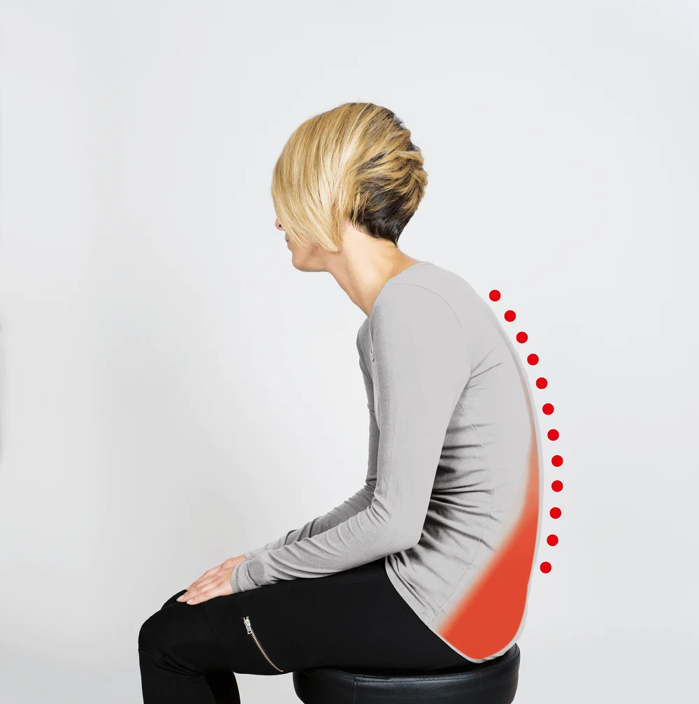 Ergonomic Orthopaedic Seating Cushion for Spine Care for Chairs & Seatings