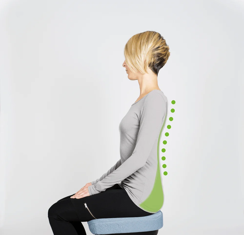 Ergonomic Orthopaedic Seating Cushion for Spine Care for Chairs & Seatings