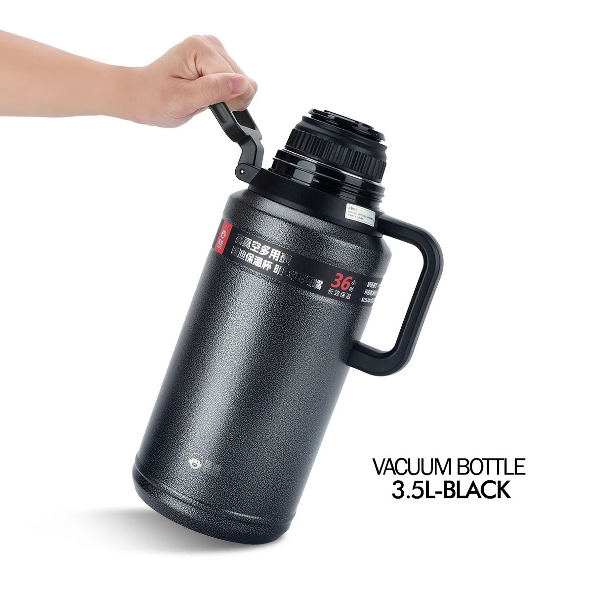 D.kadi - vacuum Bottle  2.5L-black
