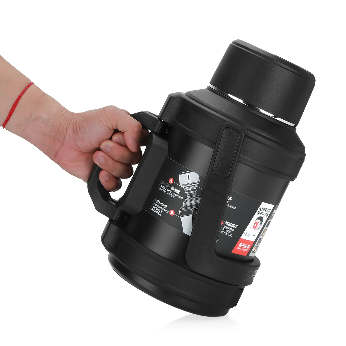 D.kadi - vacuum Bottle  3L-Black